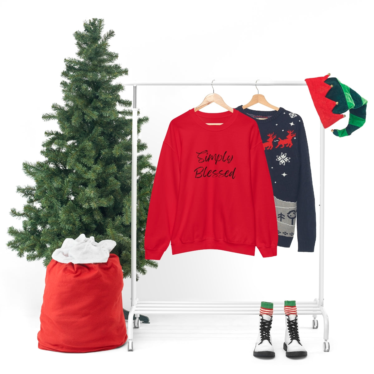 C- Simply Blessed Crewneck Sweatshirt