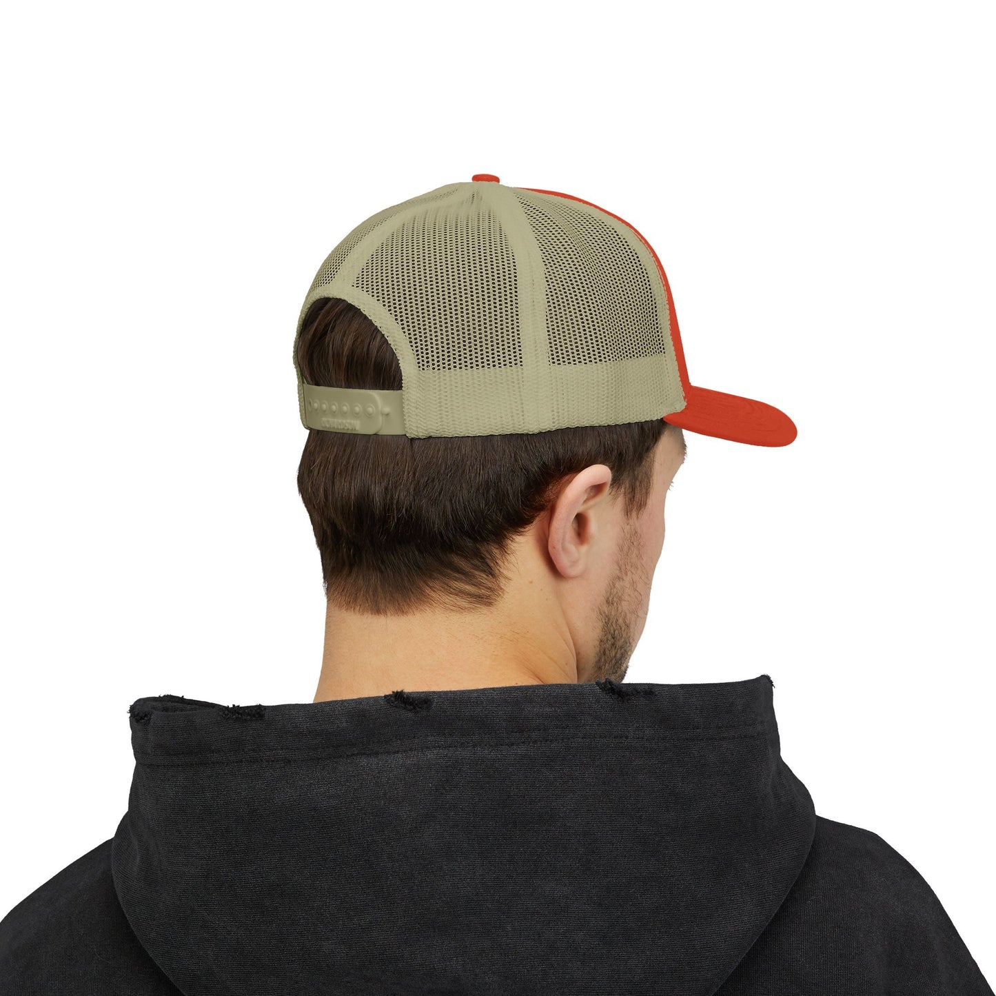 C- Blessed Trucker Cap — Embroidered 'BLESSED' Snapback Hat