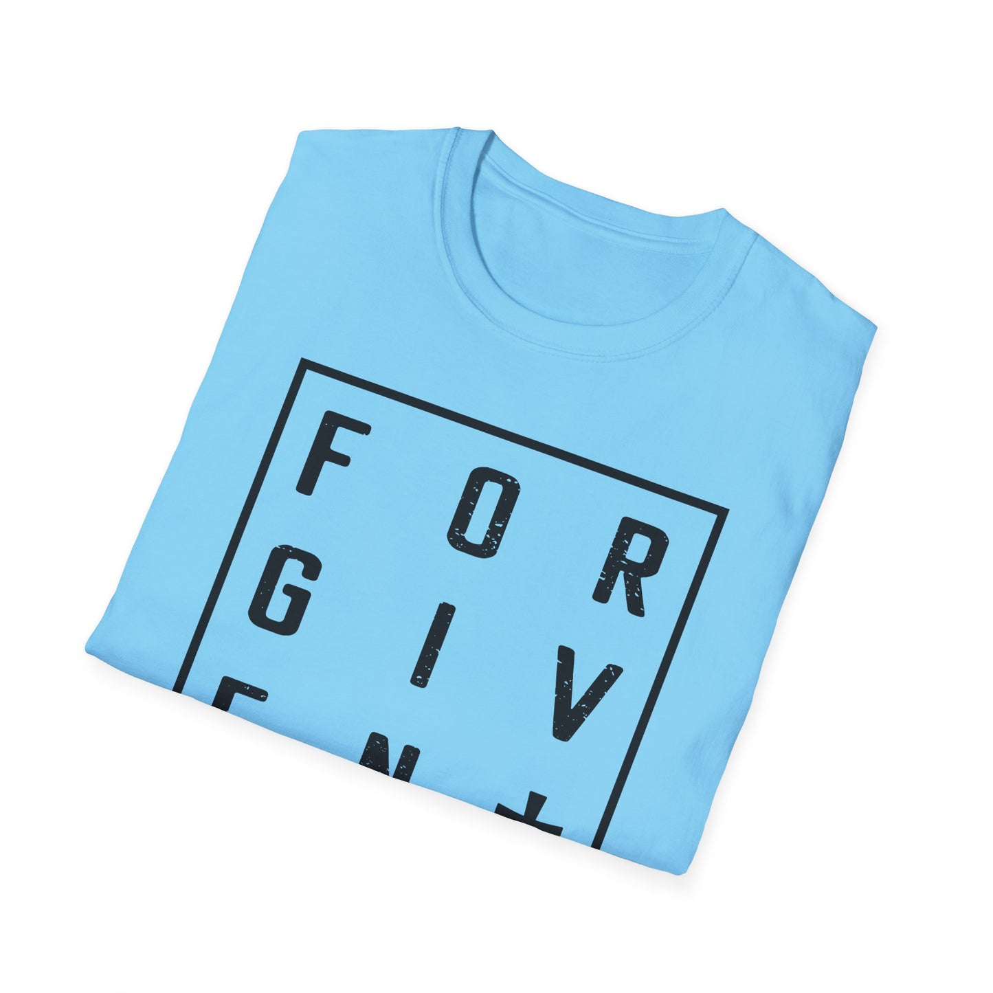 C - Forgiven T-Shirt, Unisex Tee, Motivational Shirt for Everyday Wear, Thoughtful Gift, Spiritual Apparel