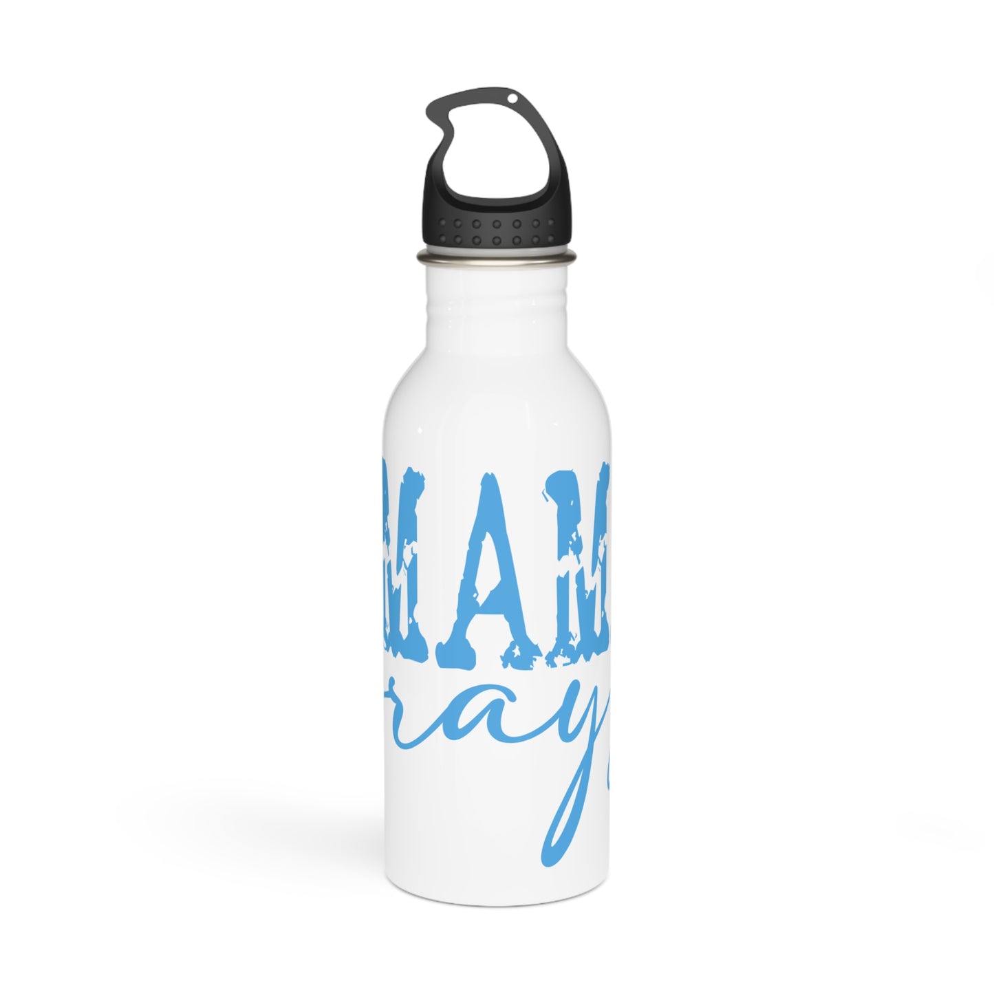 C- Water Bottle — Mama Pray Script Stainless Steel Bottle