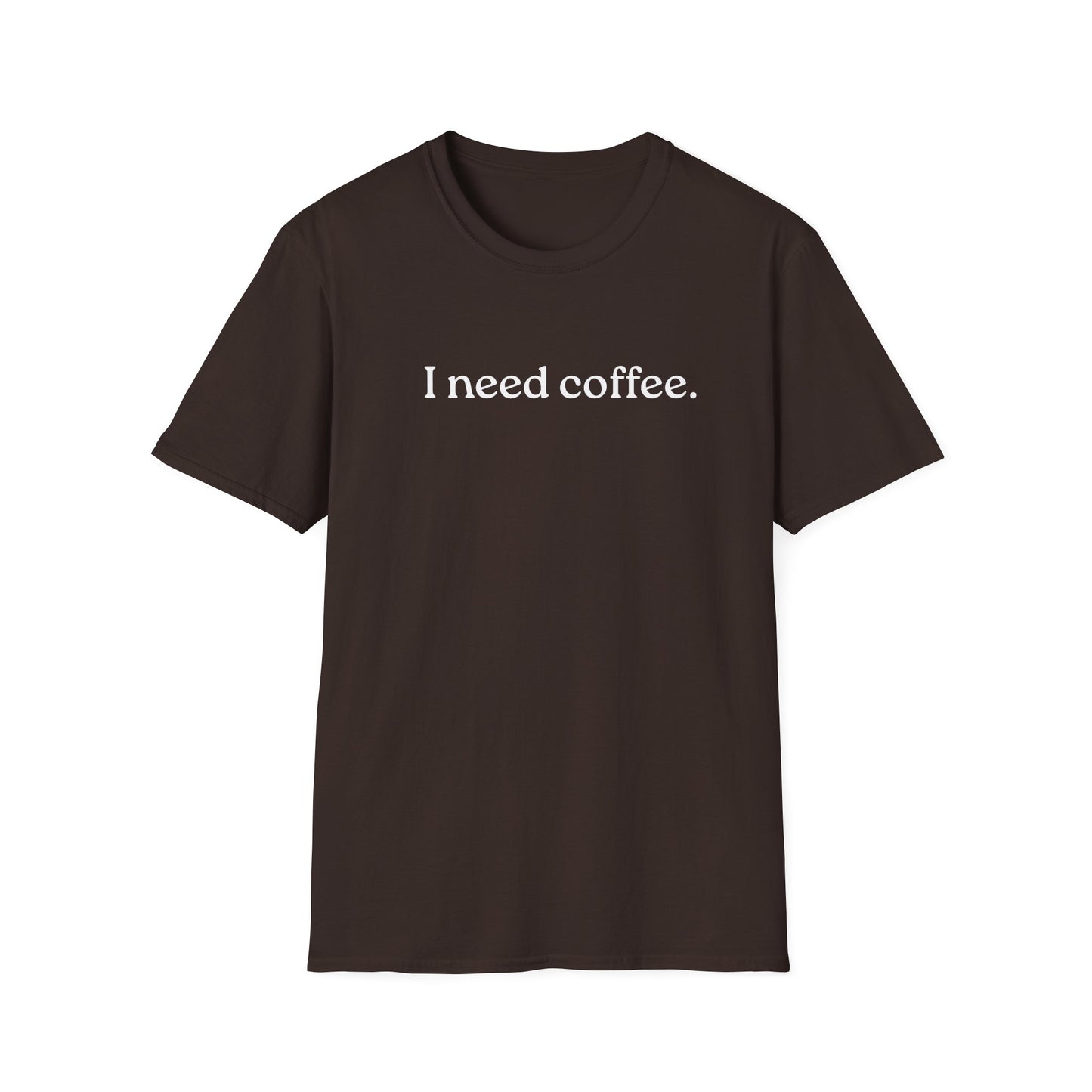 M- I Need Coffee T-Shirt, Funny Tee, Coffee Lover Gift, Casual Wear, Everyday Humor, Birthday Present