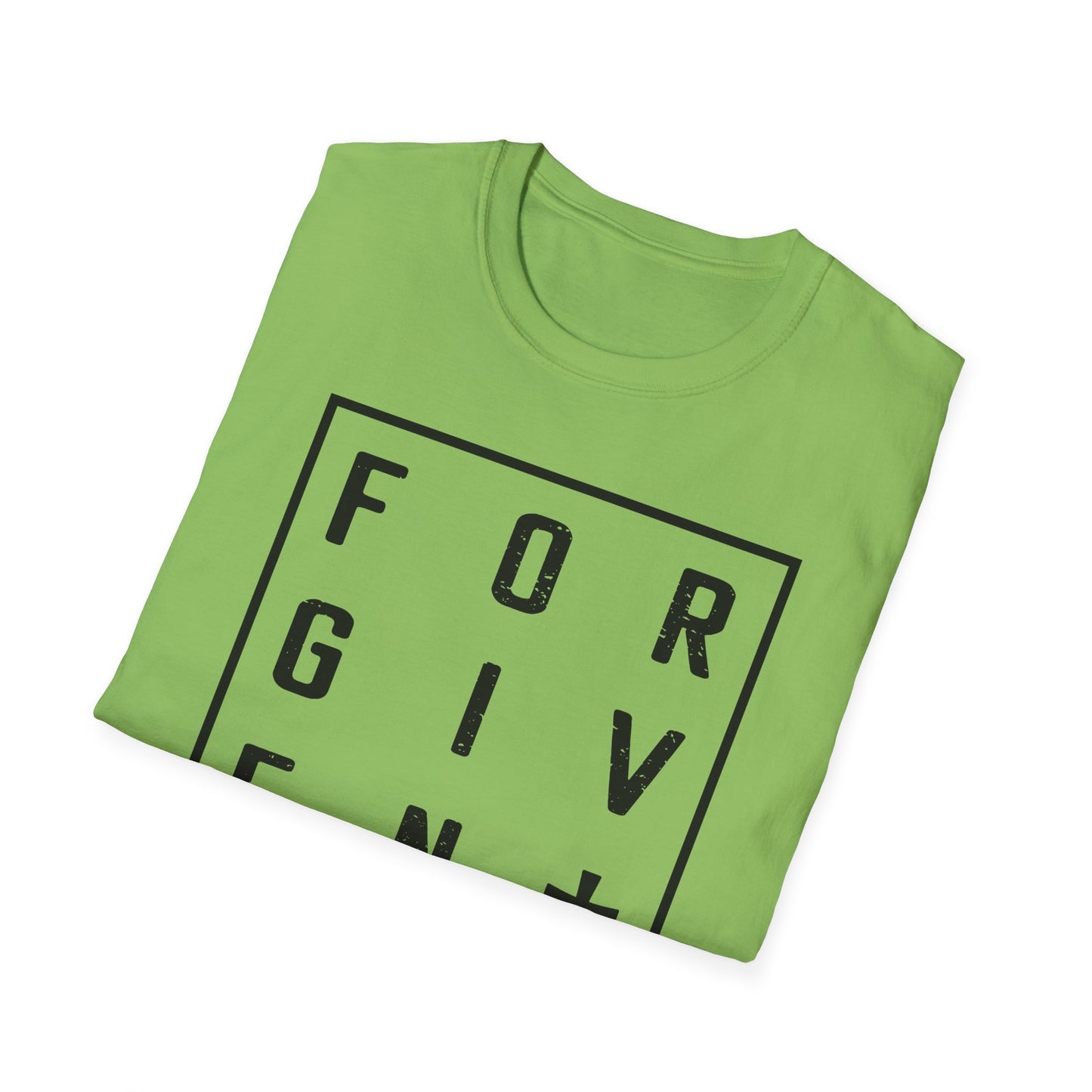 C - Forgiven T-Shirt, Unisex Tee, Motivational Shirt for Everyday Wear, Thoughtful Gift, Spiritual Apparel