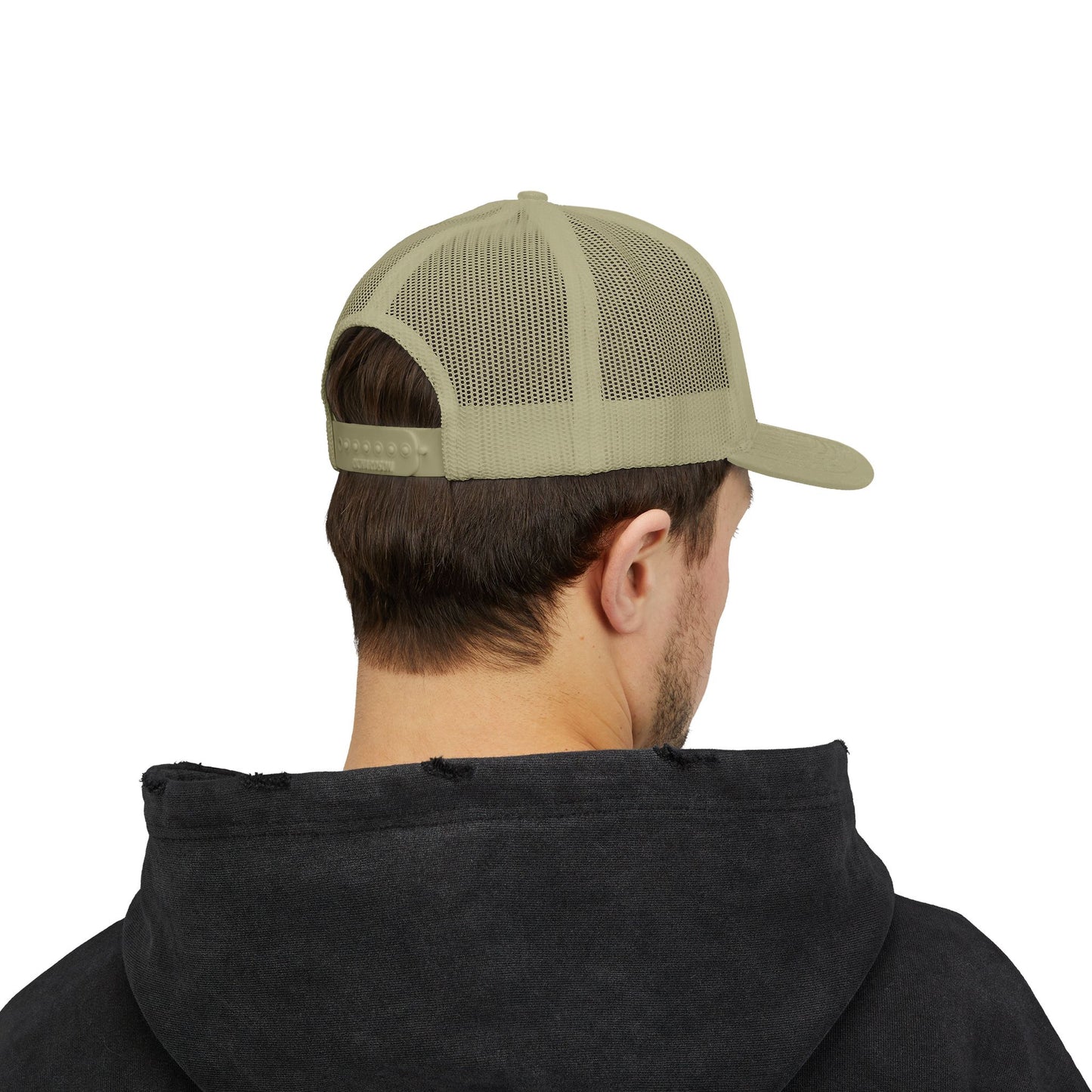 C- Blessed Trucker Cap — Embroidered 'BLESSED' Snapback Hat