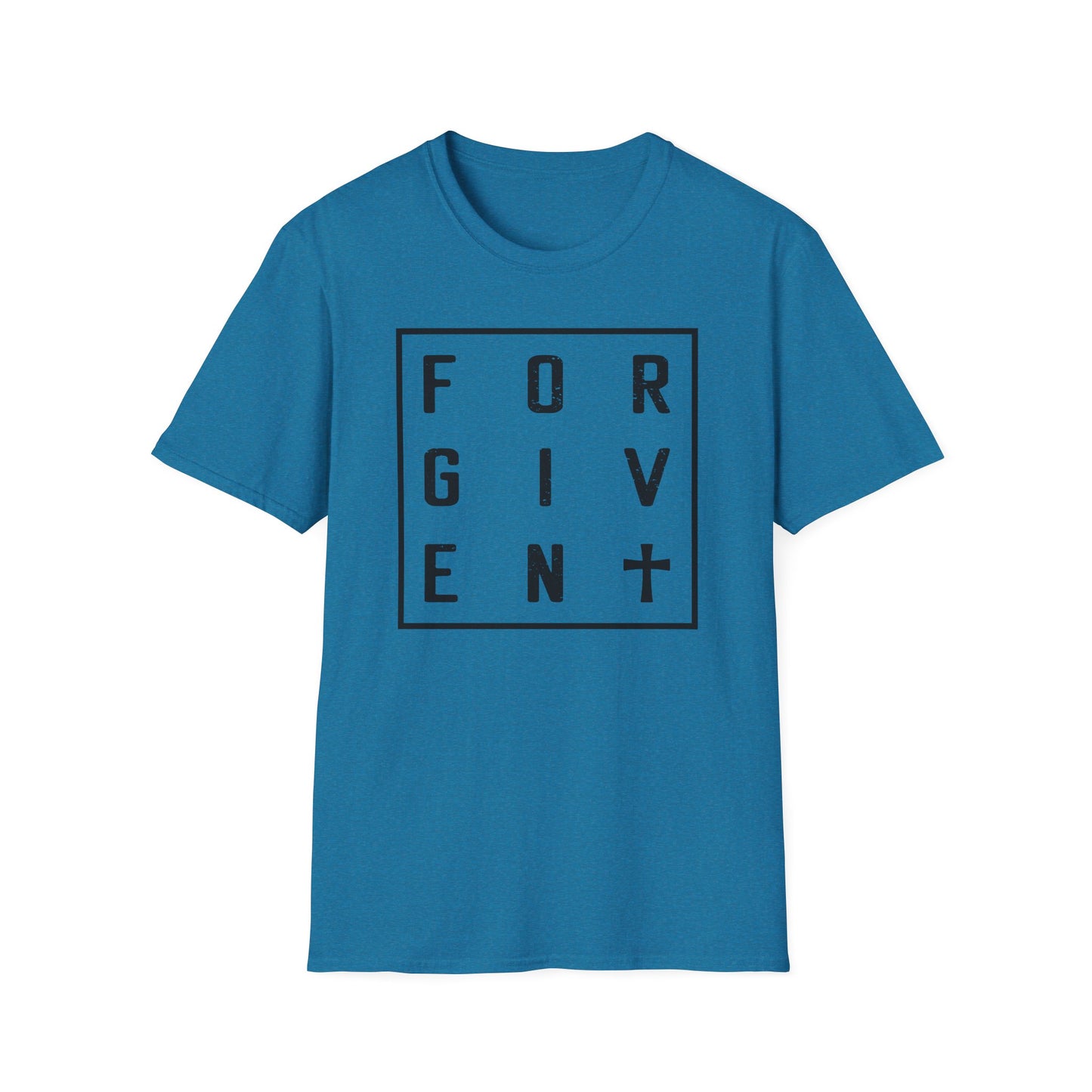 C - Forgiven T-Shirt, Unisex Tee, Motivational Shirt for Everyday Wear, Thoughtful Gift, Spiritual Apparel