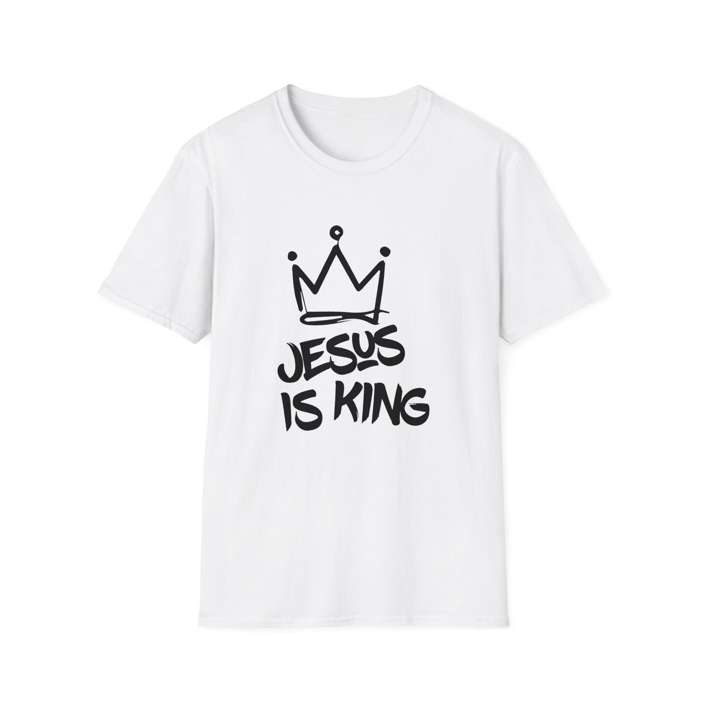 C- JESUS IS KING Softstyle T-Shirt