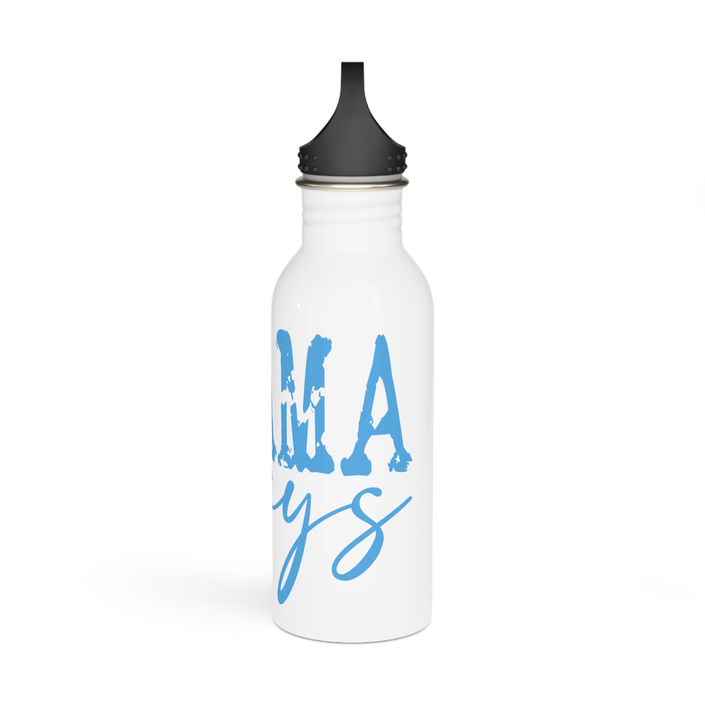 C- Water Bottle — Mama Pray Script Stainless Steel Bottle