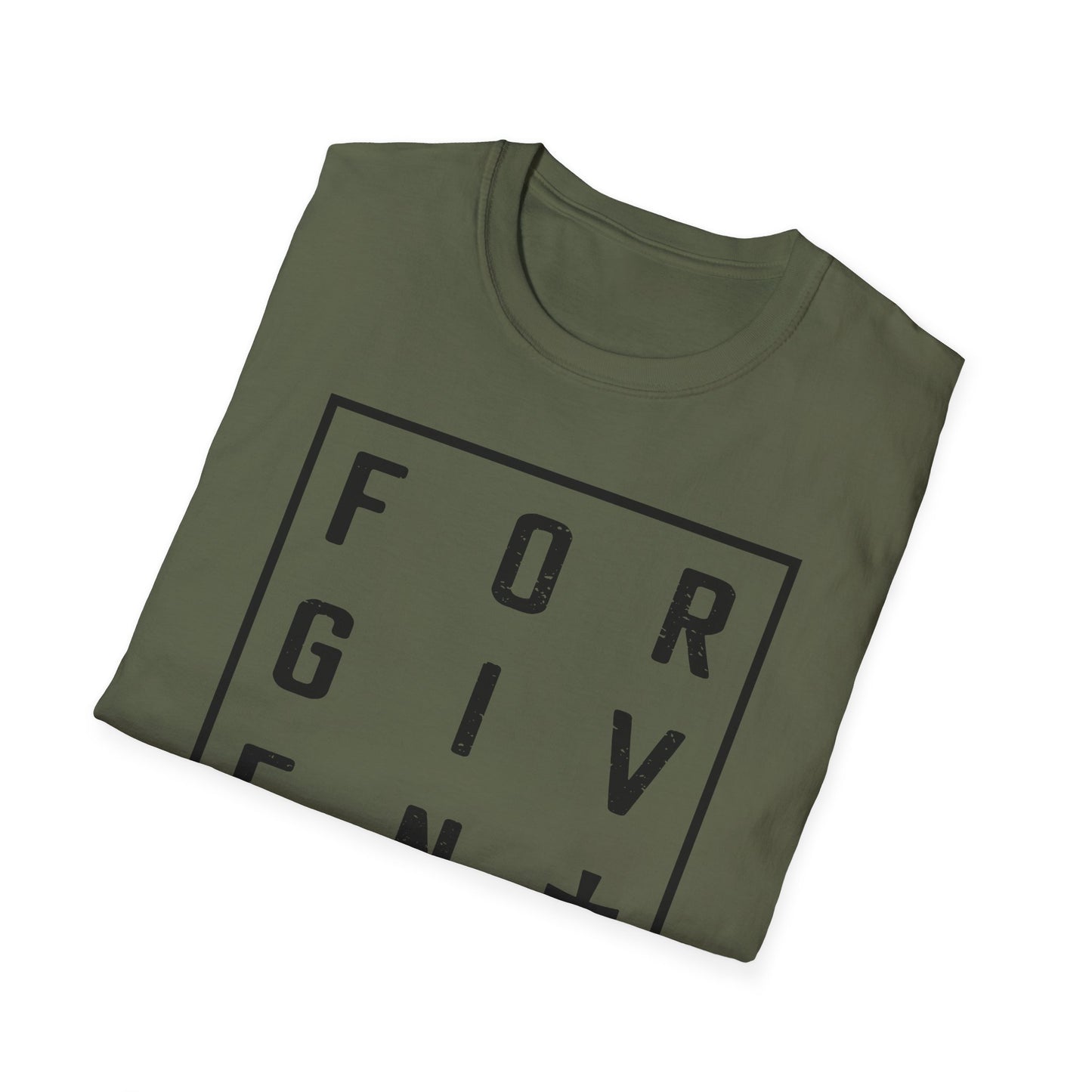 C - Forgiven T-Shirt, Unisex Tee, Motivational Shirt for Everyday Wear, Thoughtful Gift, Spiritual Apparel
