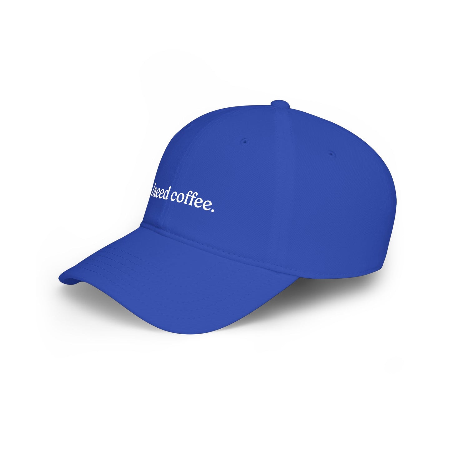 GA- I Need Coffee Baseball Cap – Low Profile Dad Hat