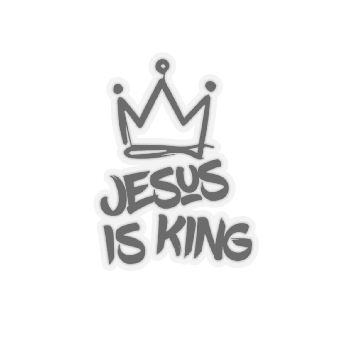 C- JESUS IS KING  Stickers