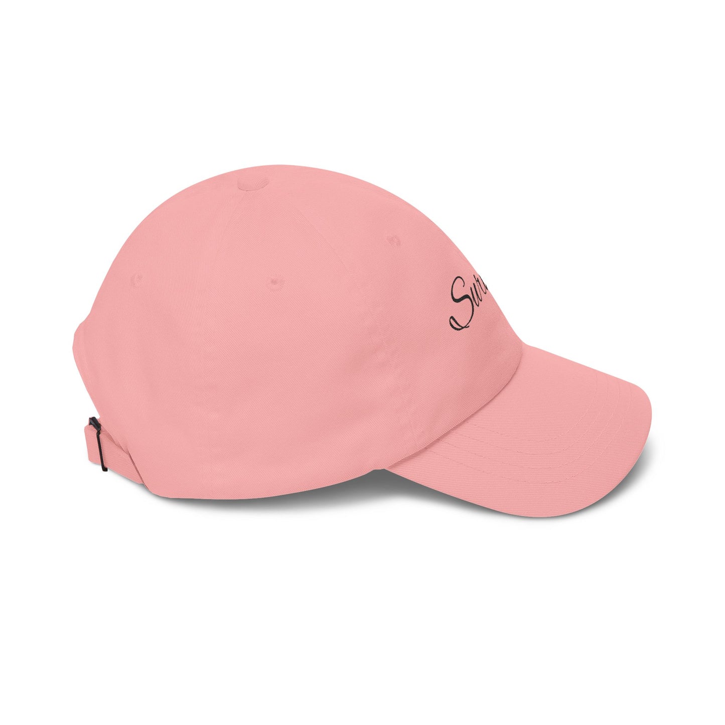 CAN- Survivor Embroidered Dad Cap — White Inspirational Baseball Hat