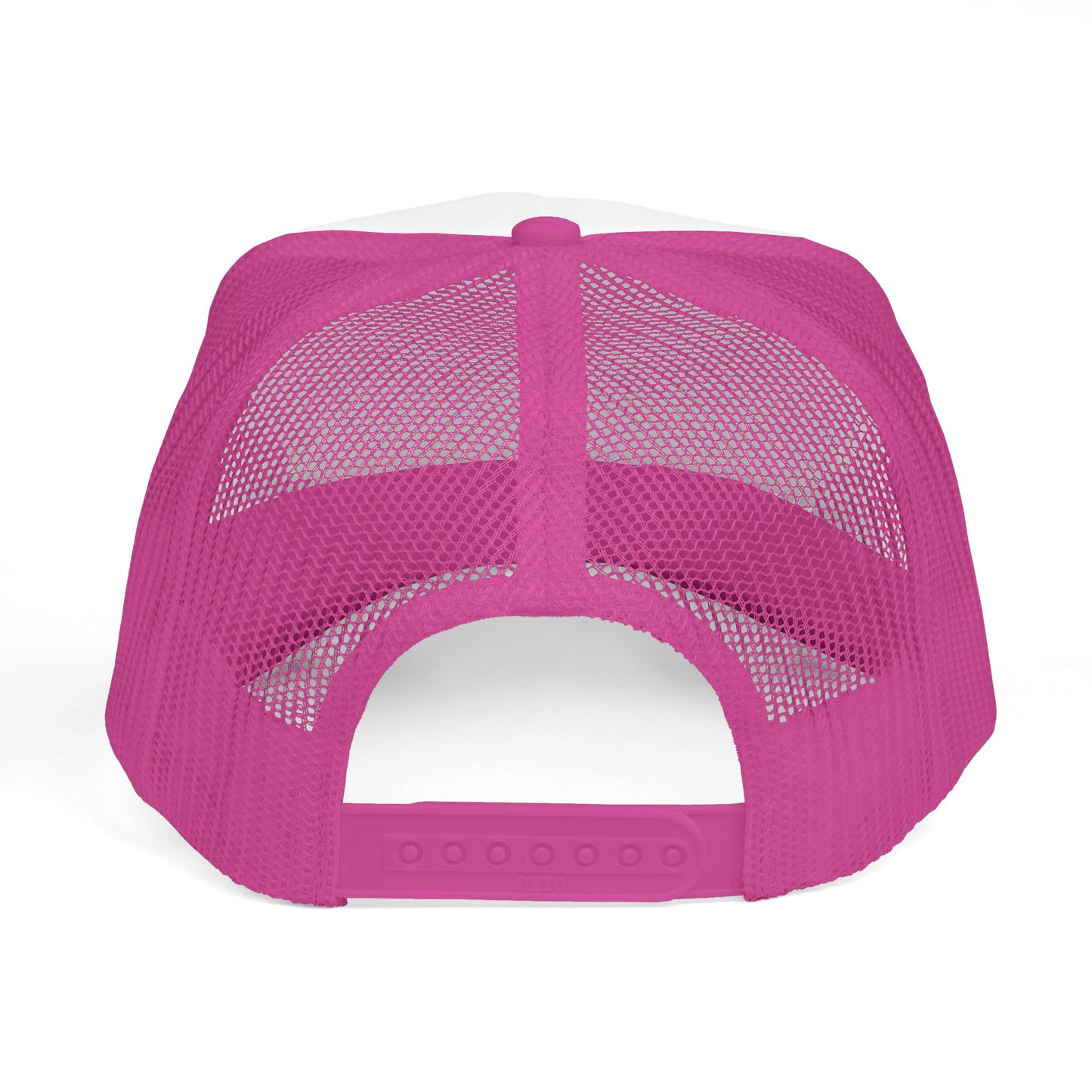 CAN- Trucker Cap — Cute Pink Colon  Cancer Cartoon "It's Me, Hi"  Hat