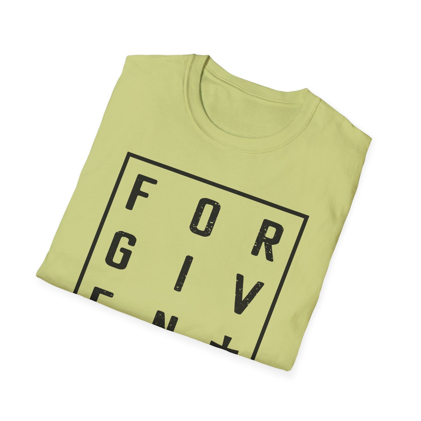 C - Forgiven T-Shirt, Unisex Tee, Motivational Shirt for Everyday Wear, Thoughtful Gift, Spiritual Apparel
