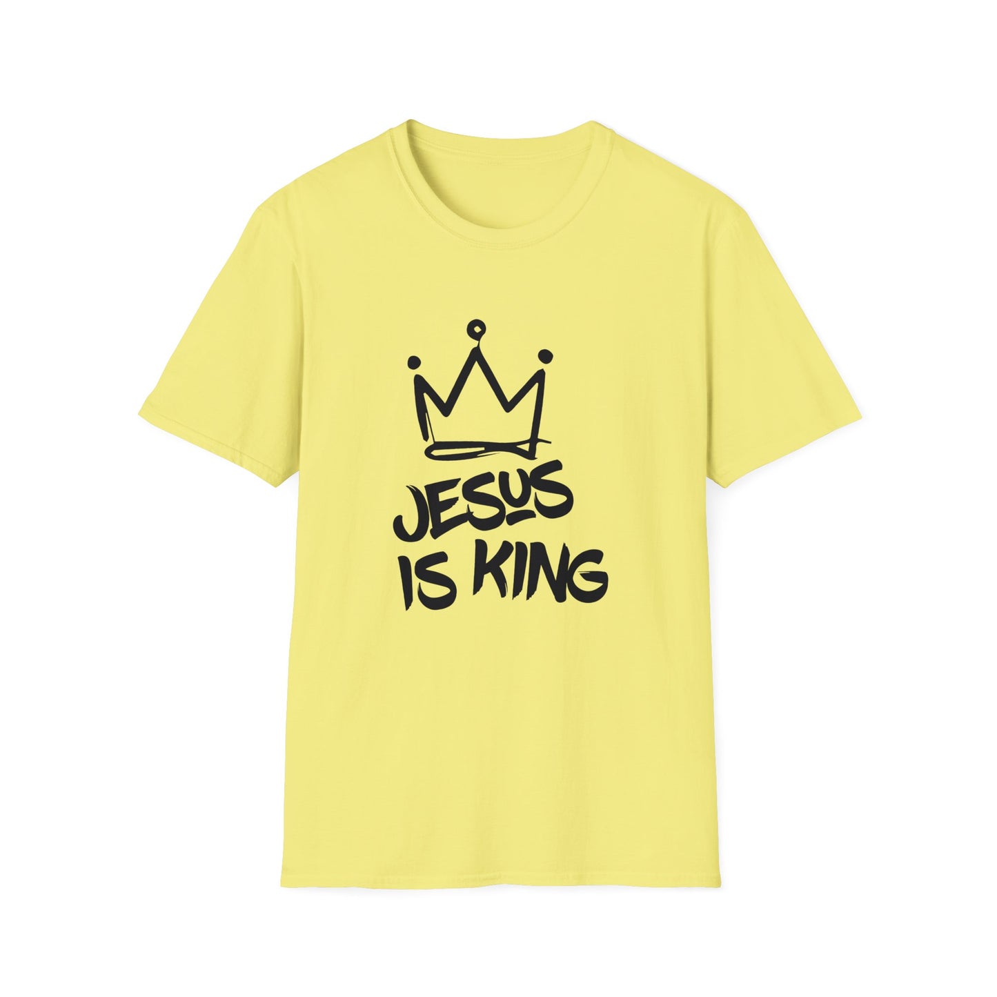 C- JESUS IS KING Softstyle T-Shirt