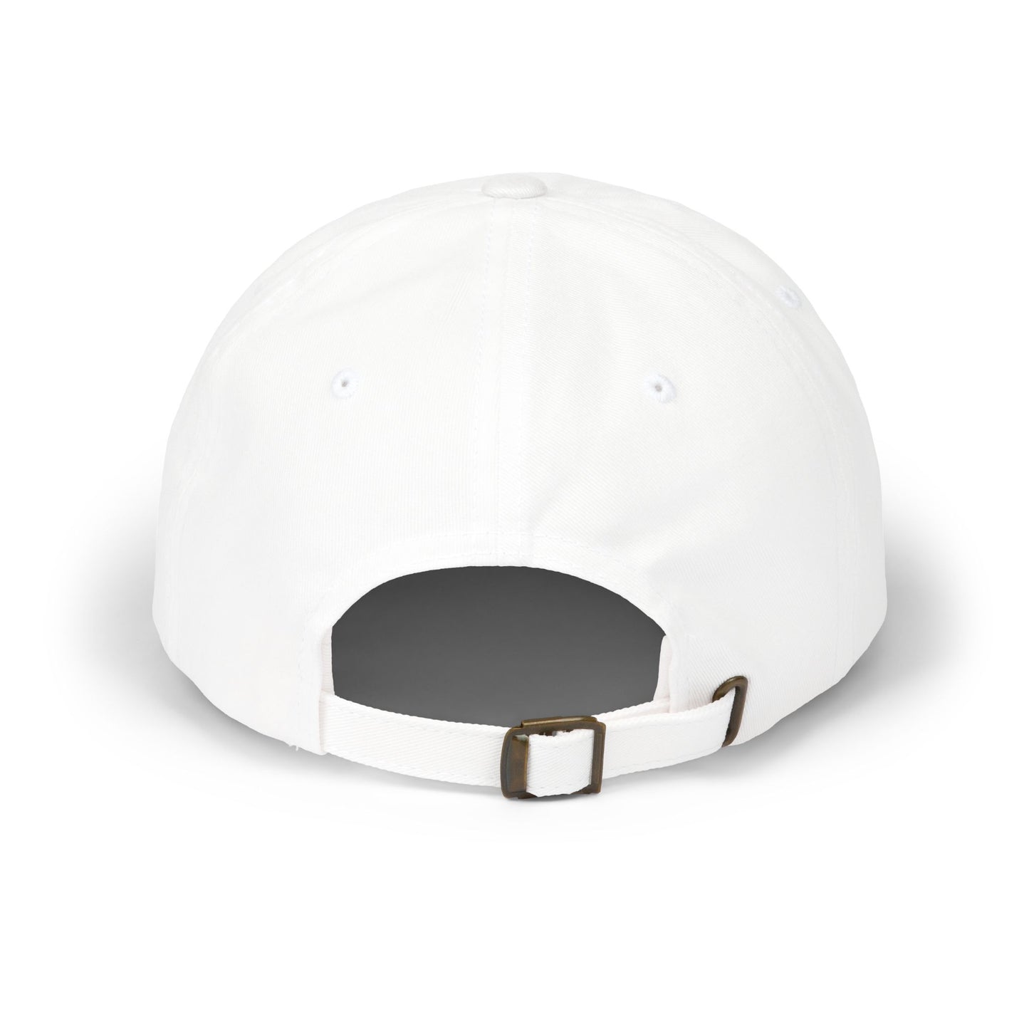 CAN- Survivor Embroidered Dad Cap — White Inspirational Baseball Hat
