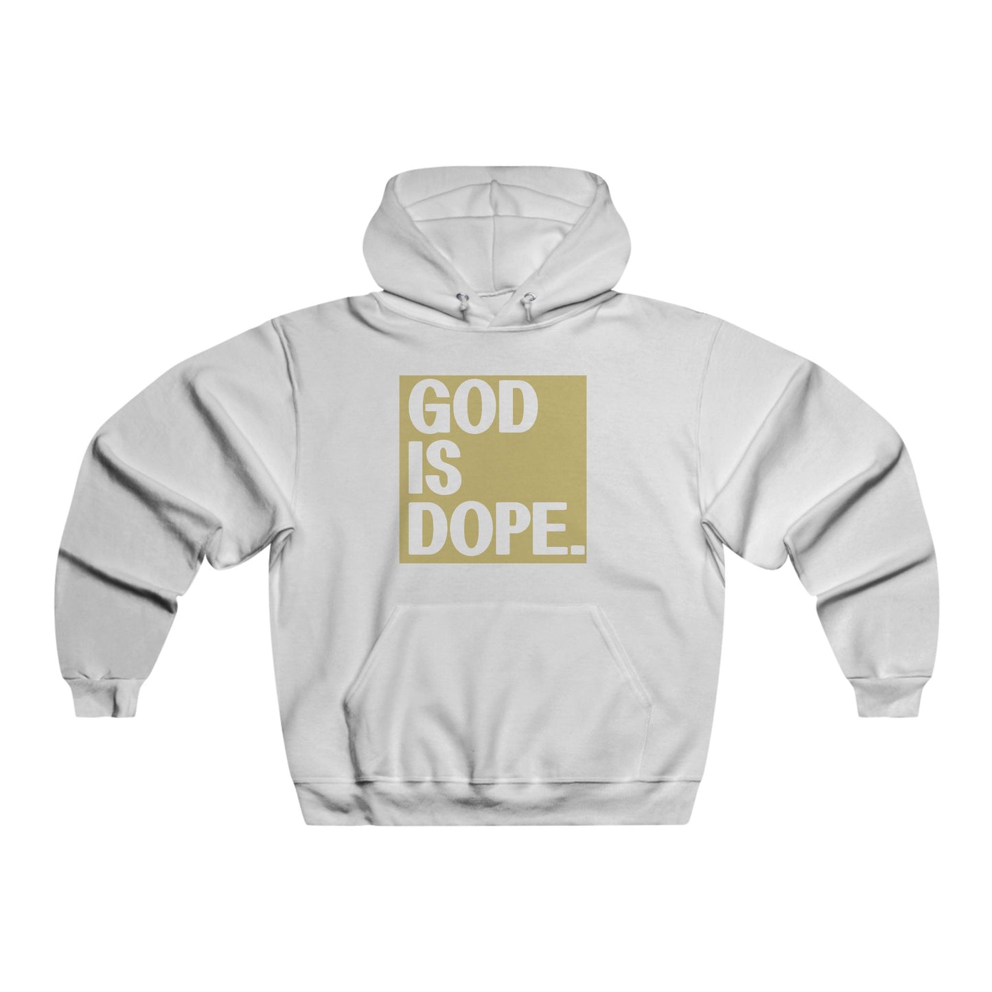 C - God Is Dope Hoodie, Inspirational Sweatshirt, Gift for Him, Christian Apparel, Casual Streetwear, Everyday Comfort