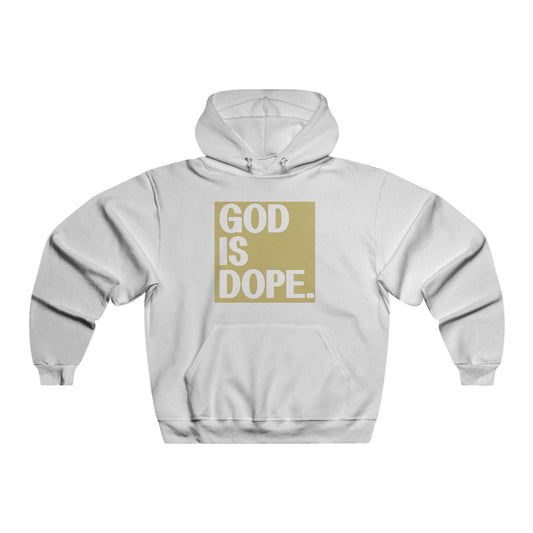 C - God Is Dope Hoodie, Inspirational Sweatshirt, Gift for Him, Christian Apparel, Casual Streetwear, Everyday Comfort