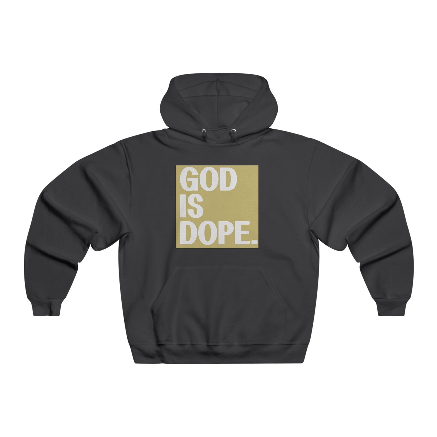 C - God Is Dope Hoodie, Inspirational Sweatshirt, Gift for Him, Christian Apparel, Casual Streetwear, Everyday Comfort