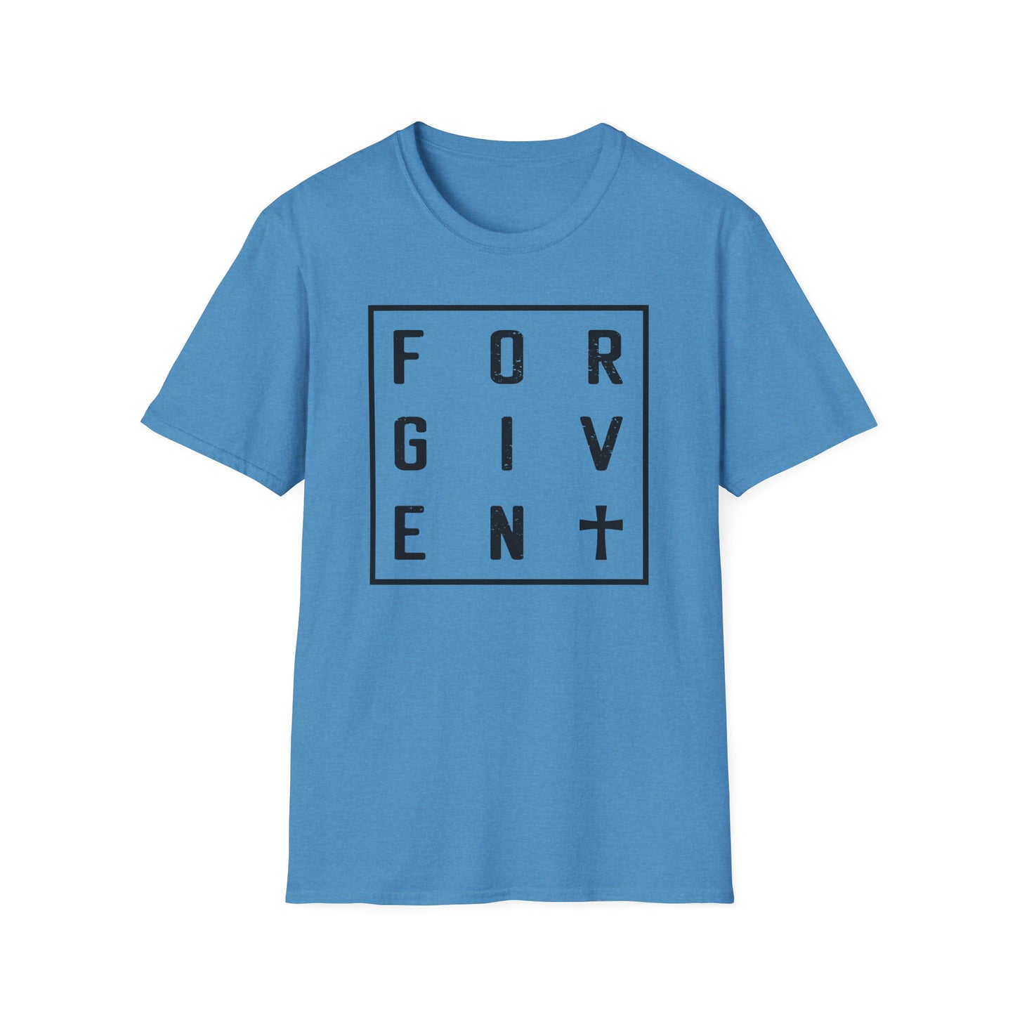 C - Forgiven T-Shirt, Unisex Tee, Motivational Shirt for Everyday Wear, Thoughtful Gift, Spiritual Apparel