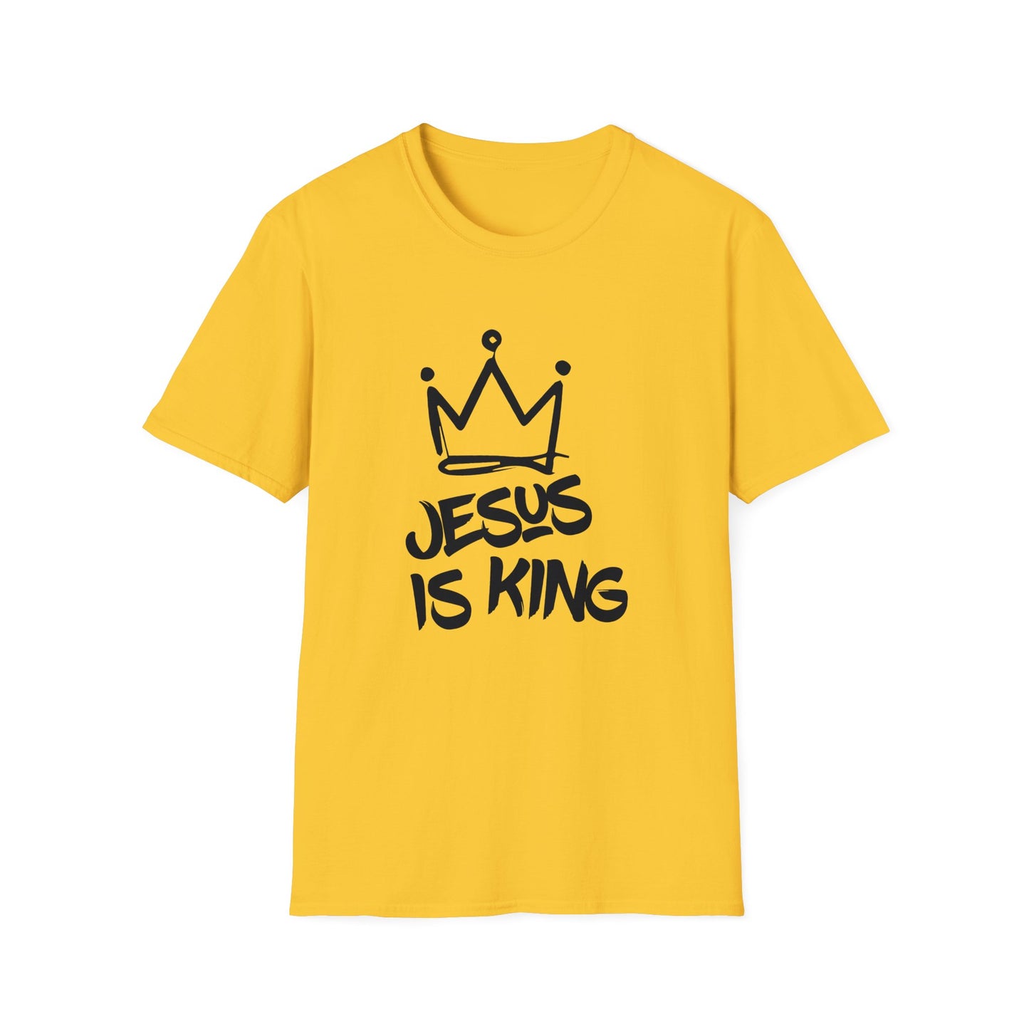 C- JESUS IS KING Softstyle T-Shirt