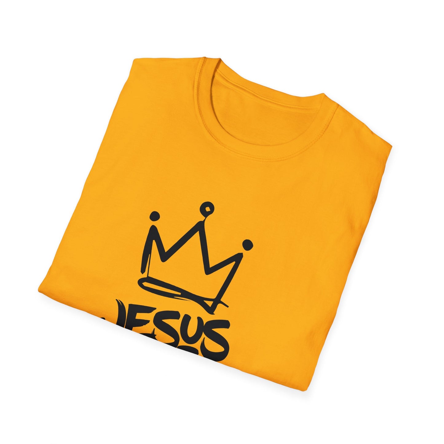 C- JESUS IS KING Softstyle T-Shirt