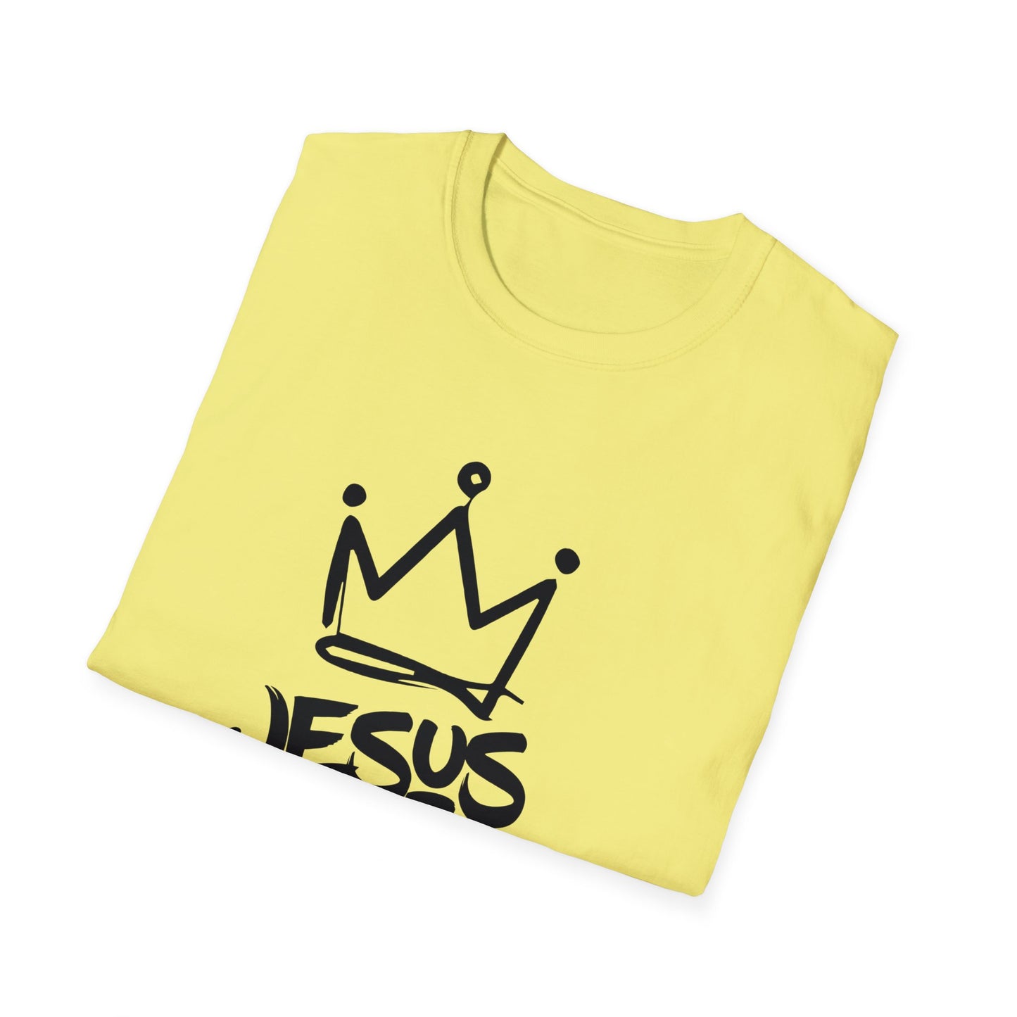 C- JESUS IS KING Softstyle T-Shirt