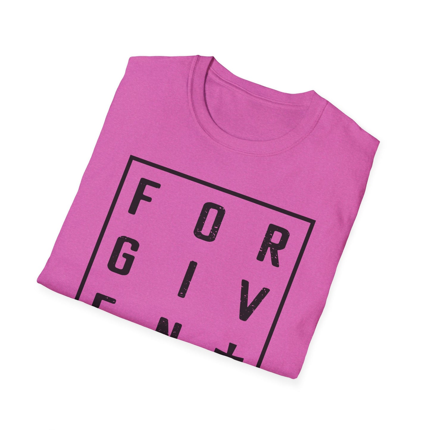 C - Forgiven T-Shirt, Unisex Tee, Motivational Shirt for Everyday Wear, Thoughtful Gift, Spiritual Apparel