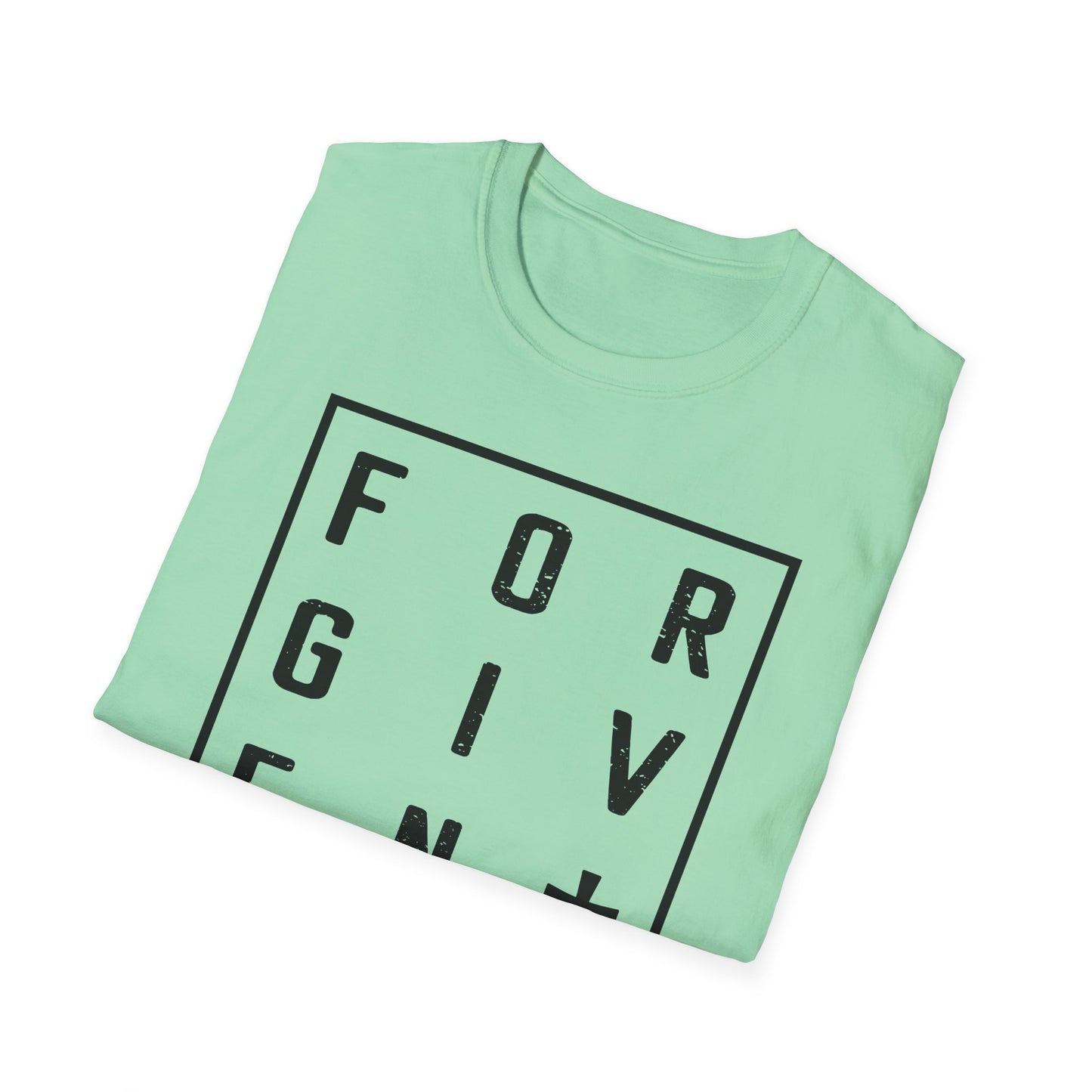 C - Forgiven T-Shirt, Unisex Tee, Motivational Shirt for Everyday Wear, Thoughtful Gift, Spiritual Apparel