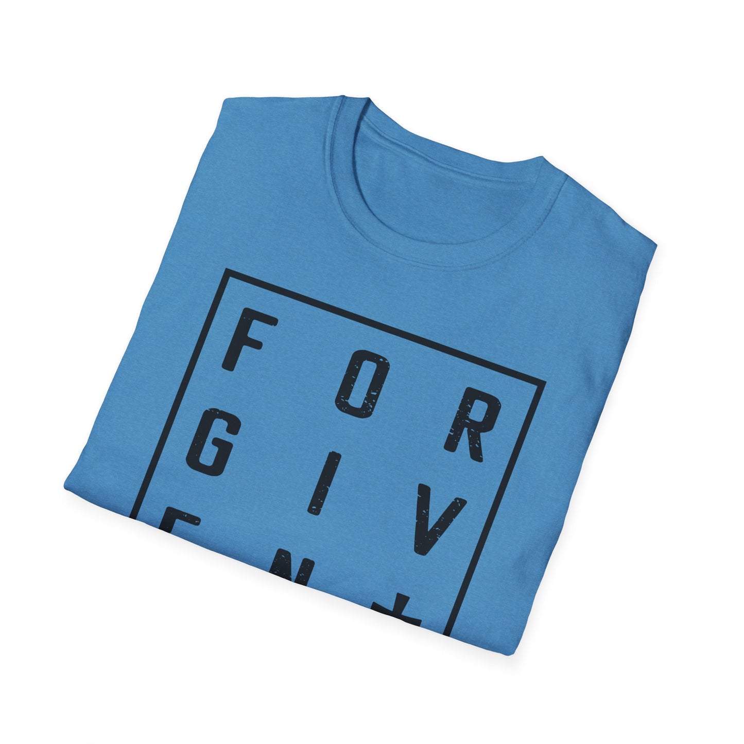 C - Forgiven T-Shirt, Unisex Tee, Motivational Shirt for Everyday Wear, Thoughtful Gift, Spiritual Apparel