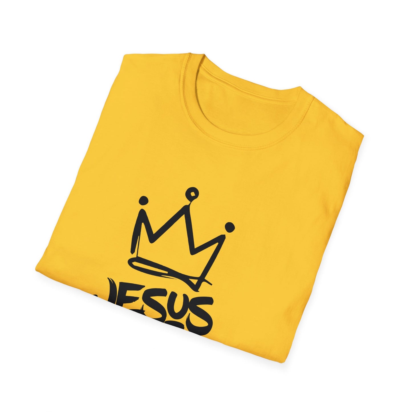C- JESUS IS KING Softstyle T-Shirt