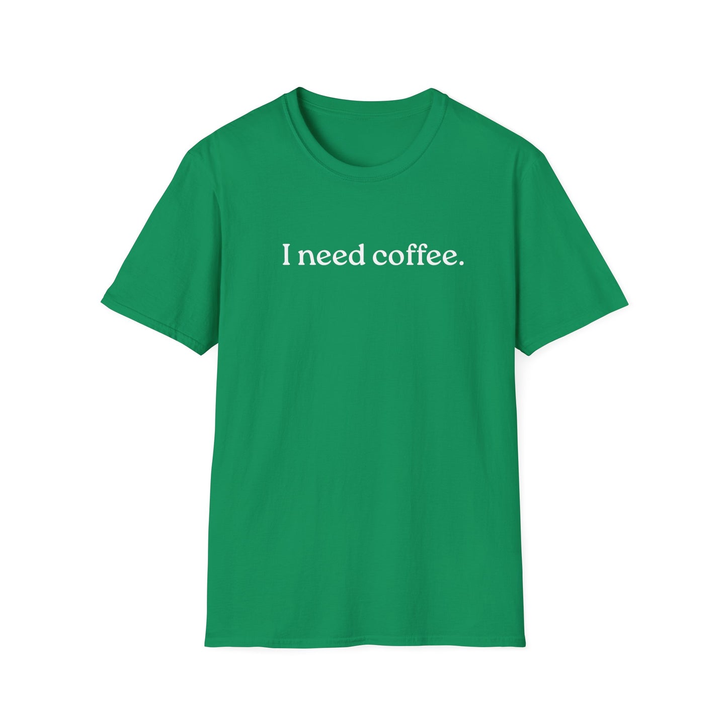 M- I Need Coffee T-Shirt, Funny Tee, Coffee Lover Gift, Casual Wear, Everyday Humor, Birthday Present