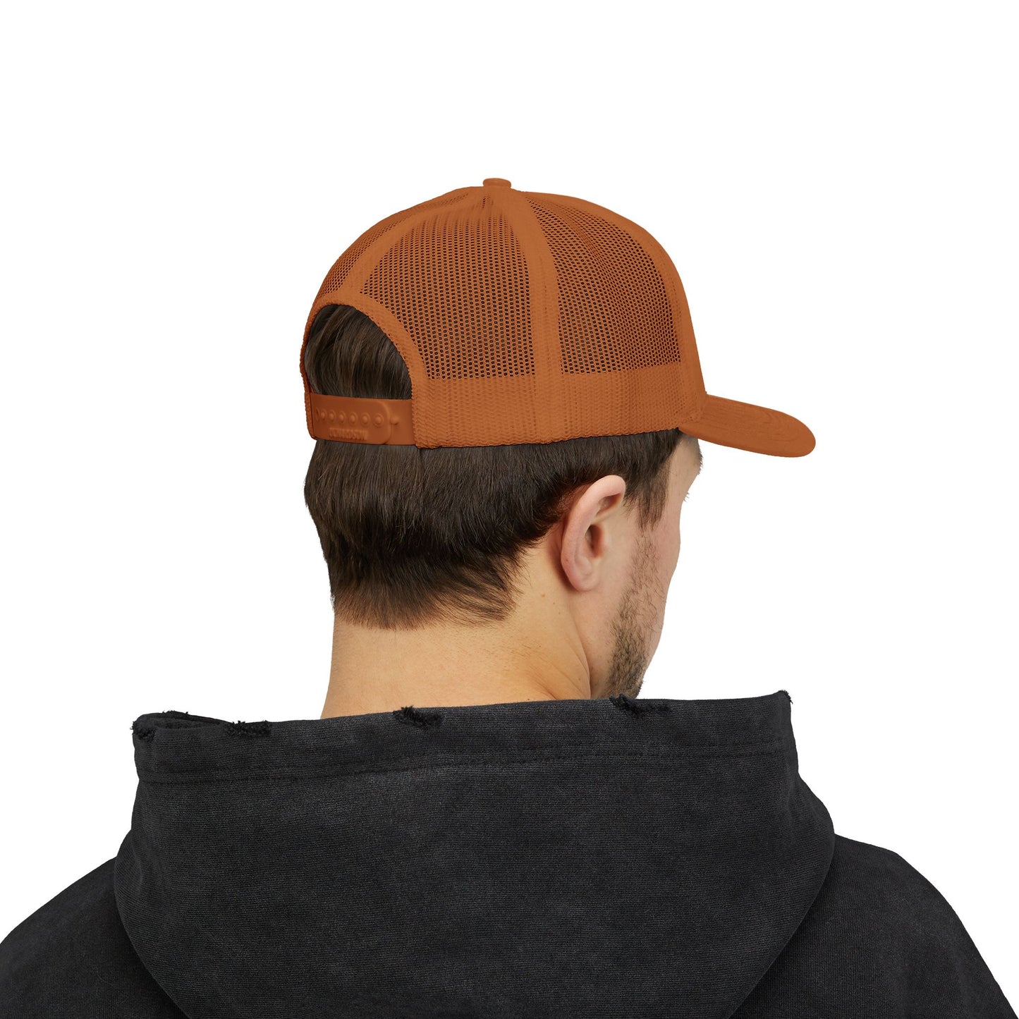C- Blessed Trucker Cap — Embroidered 'BLESSED' Snapback Hat