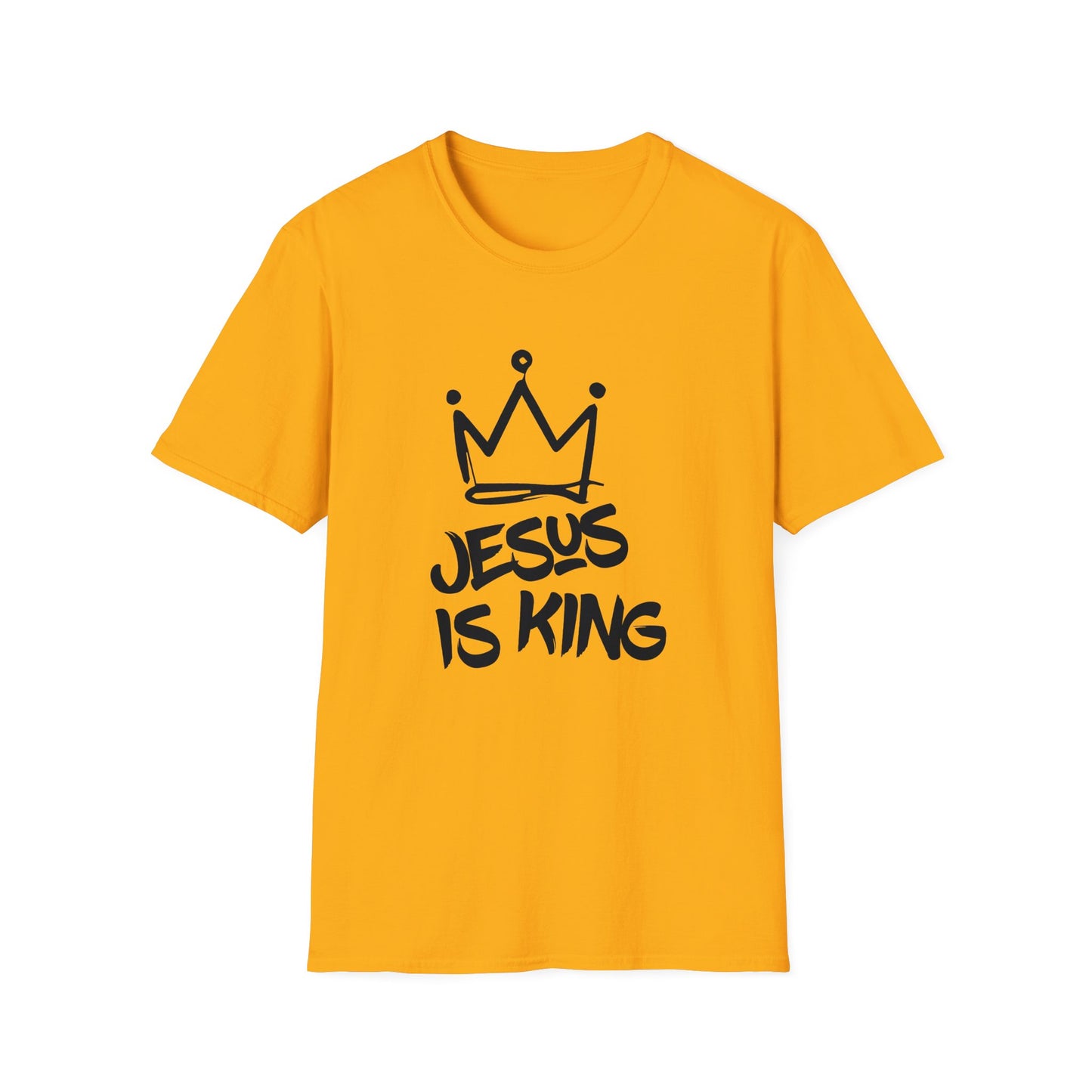 C- JESUS IS KING Softstyle T-Shirt