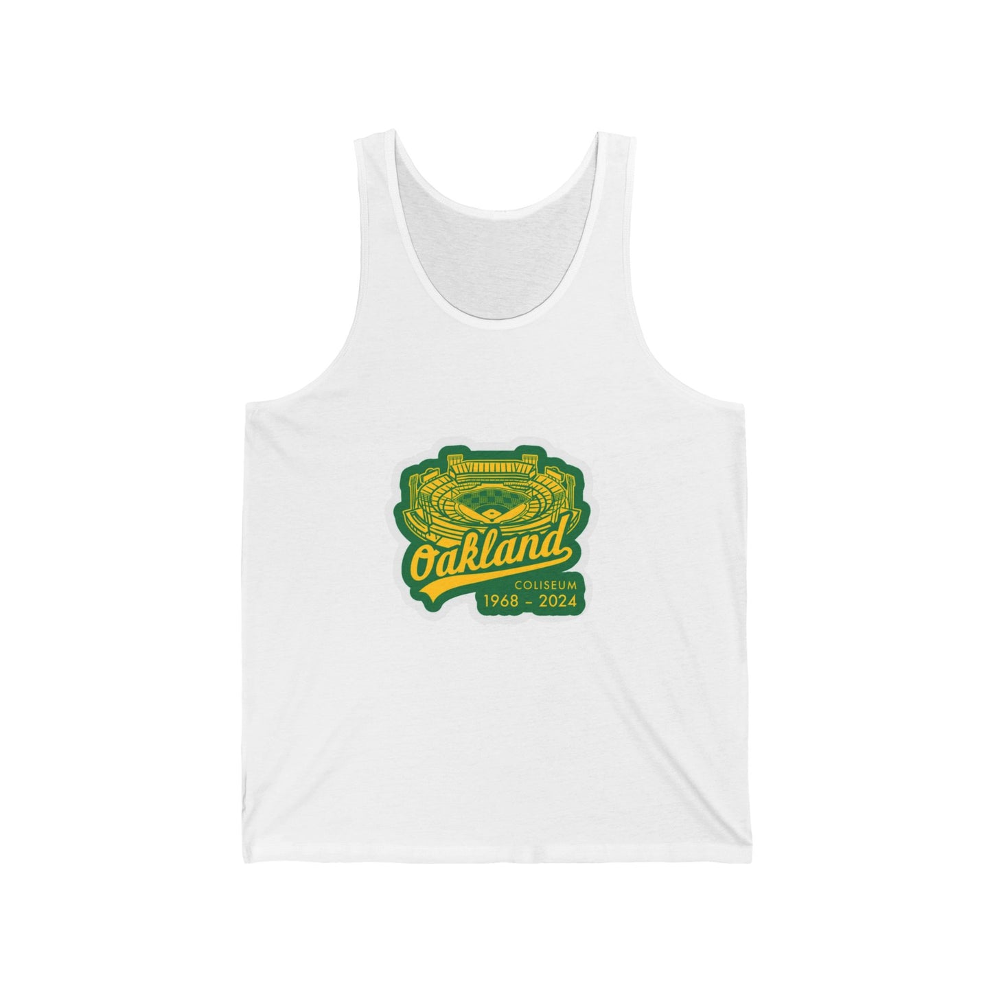 GA- Oakland Coliseum Retro Tank Top