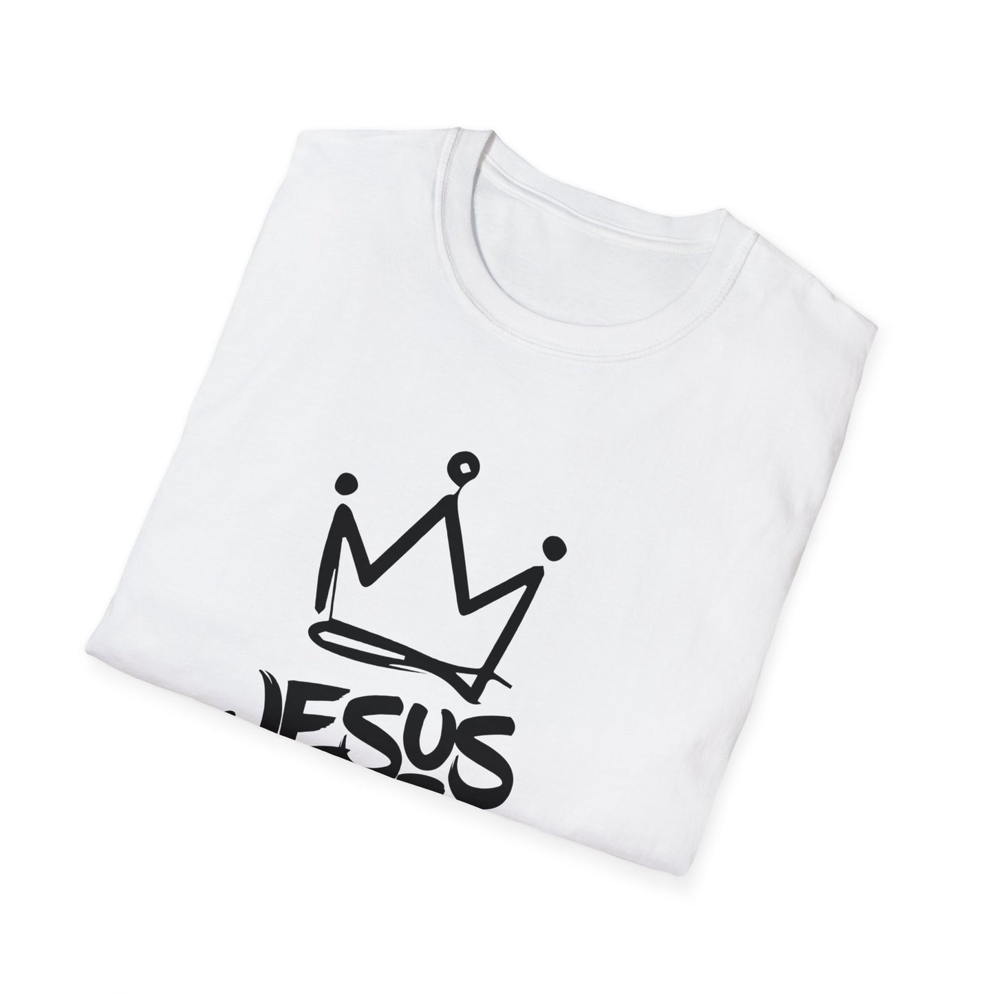 C- JESUS IS KING Softstyle T-Shirt