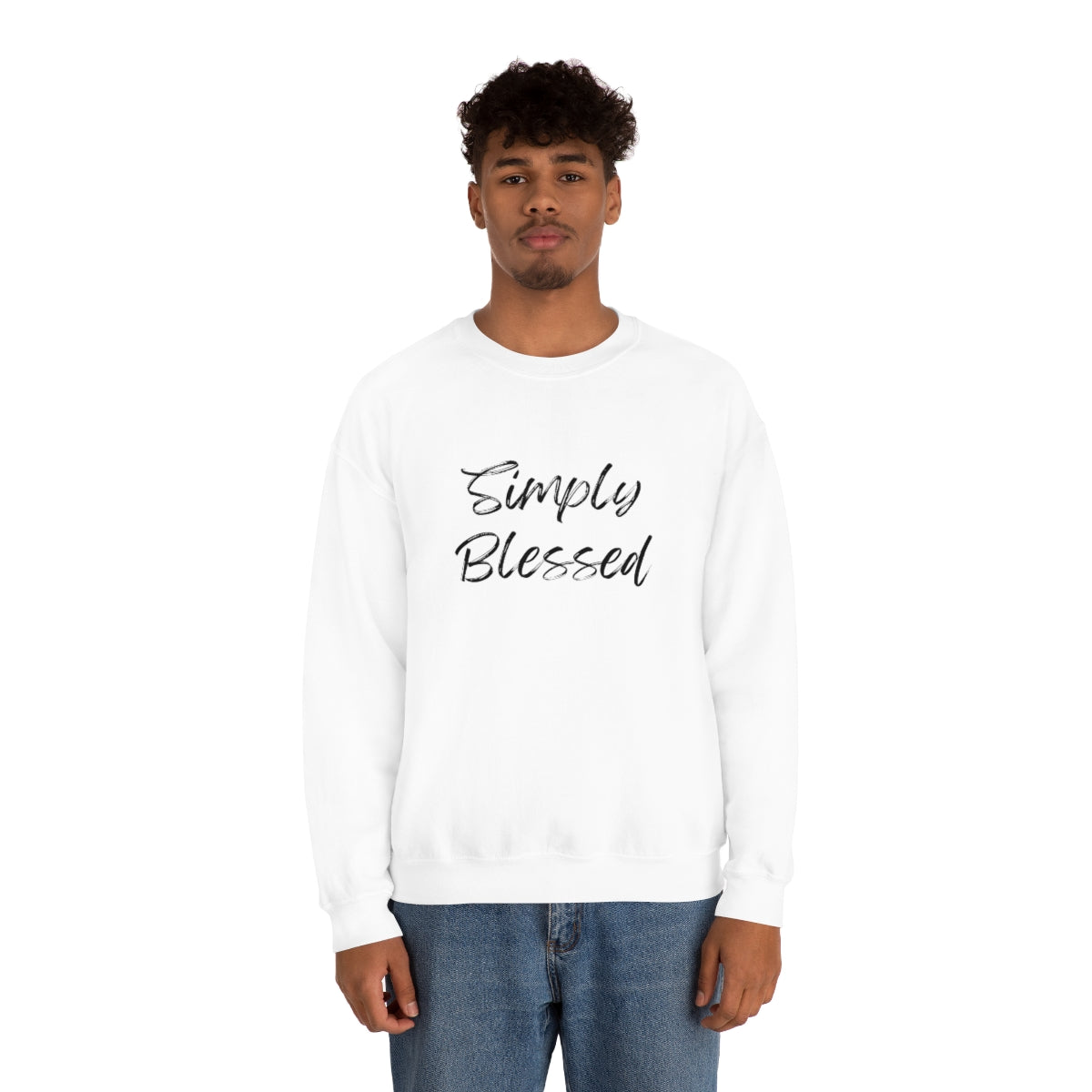 C- Simply Blessed Crewneck Sweatshirt
