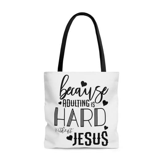 C- Without Jesus Tote Bag