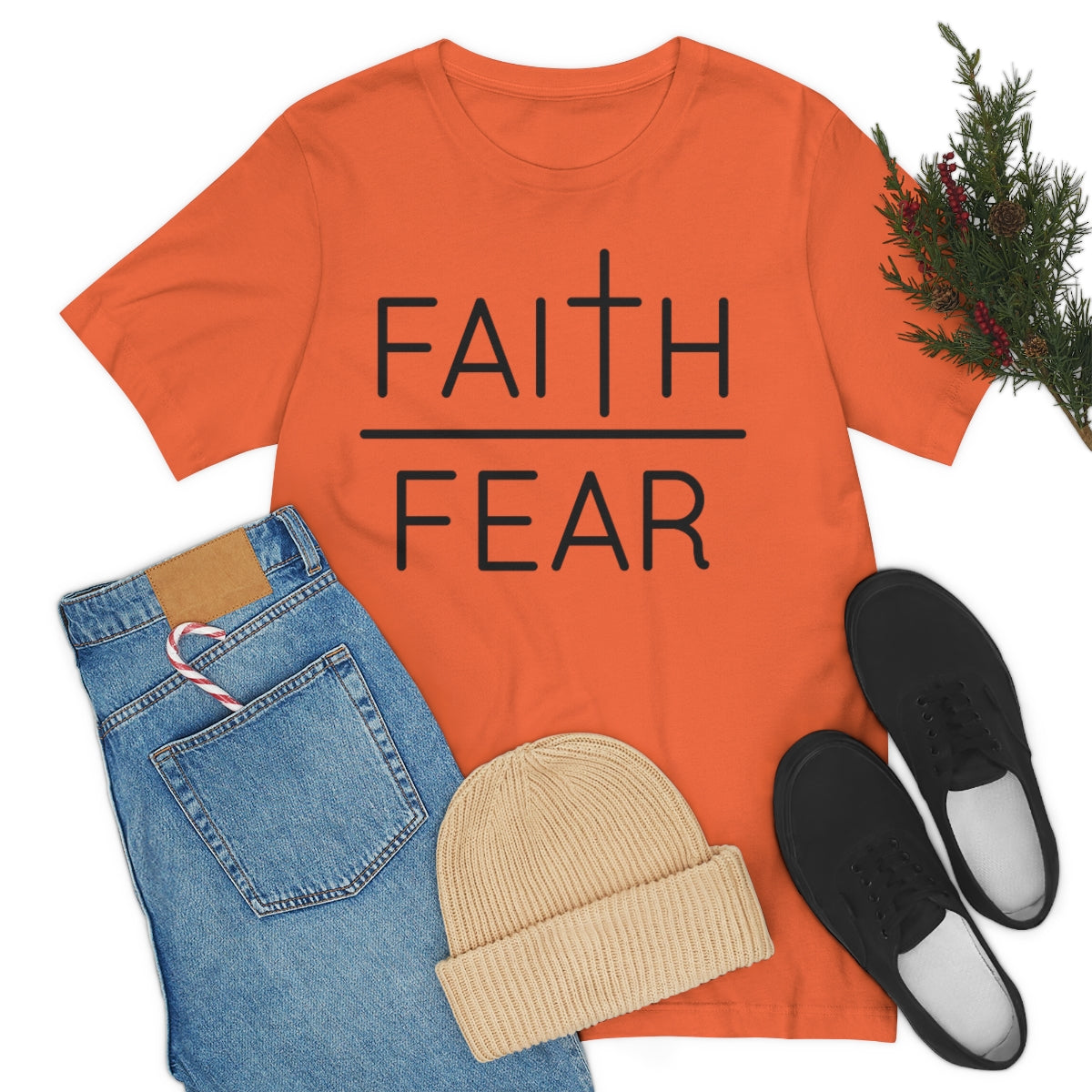 C- Faith Over Fear Tee