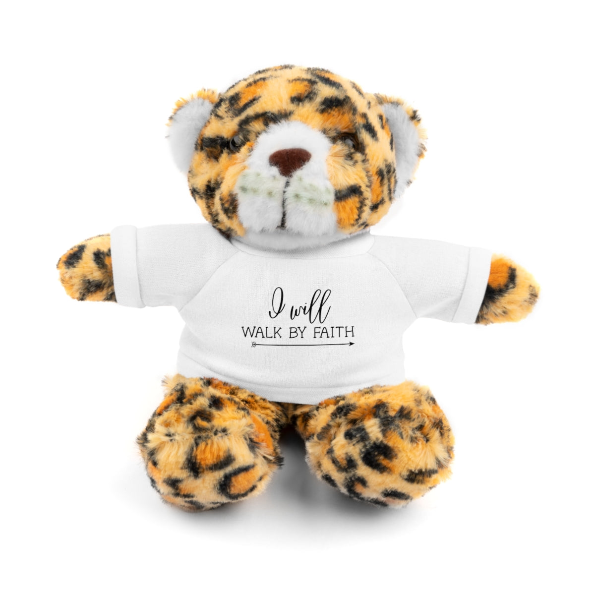 C- I Will Walk By Faith Stuffed Animals with Tee