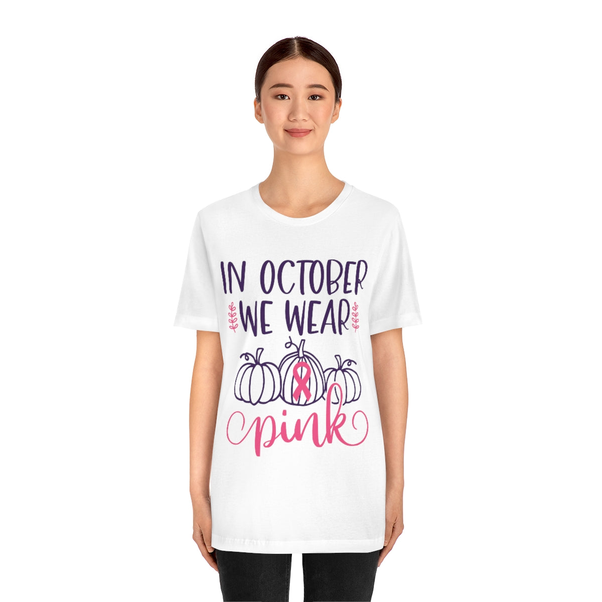 CAN- In October We Wear Pink Tee