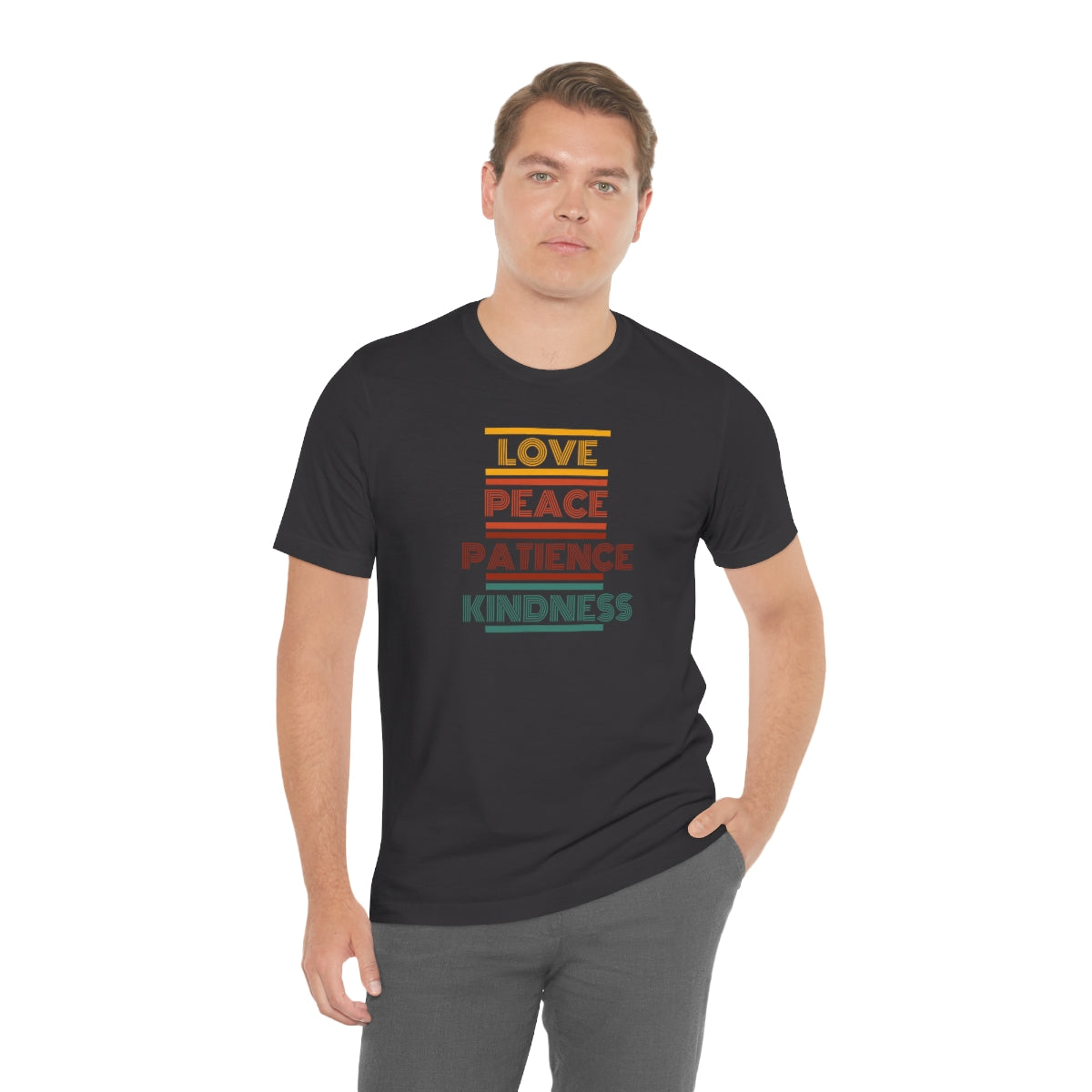 C- Love Peace Patience Tee