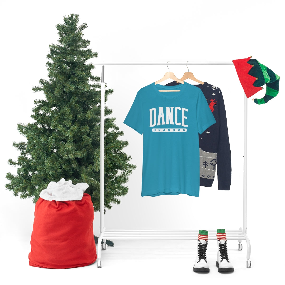D- Dance Grandma White Font Tee