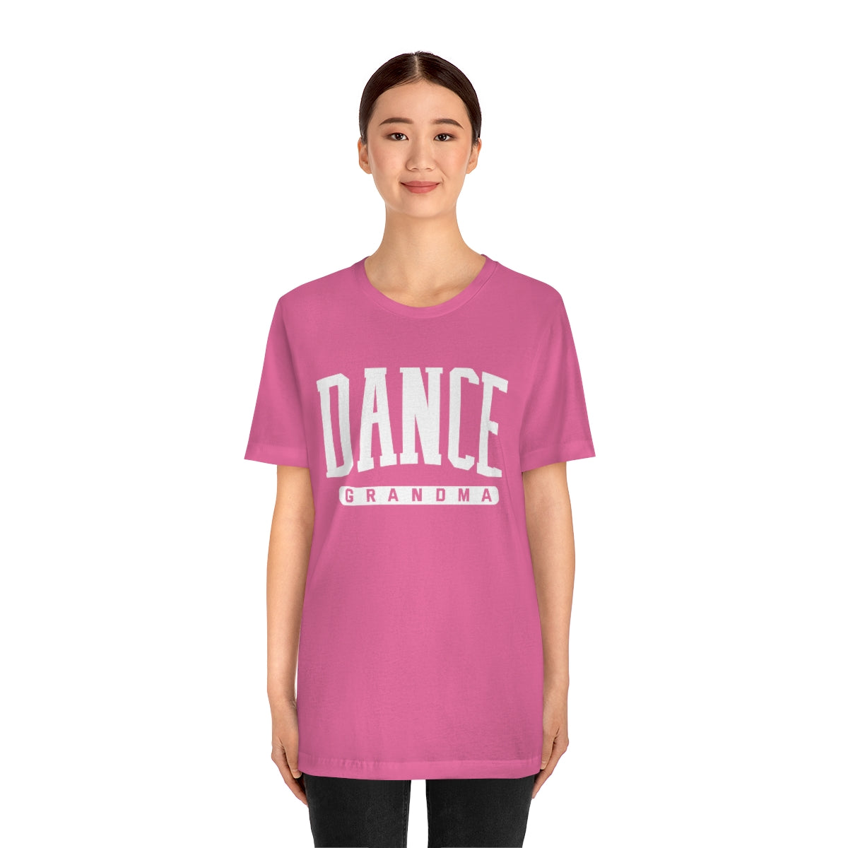 D- Dance Grandma White Font Tee