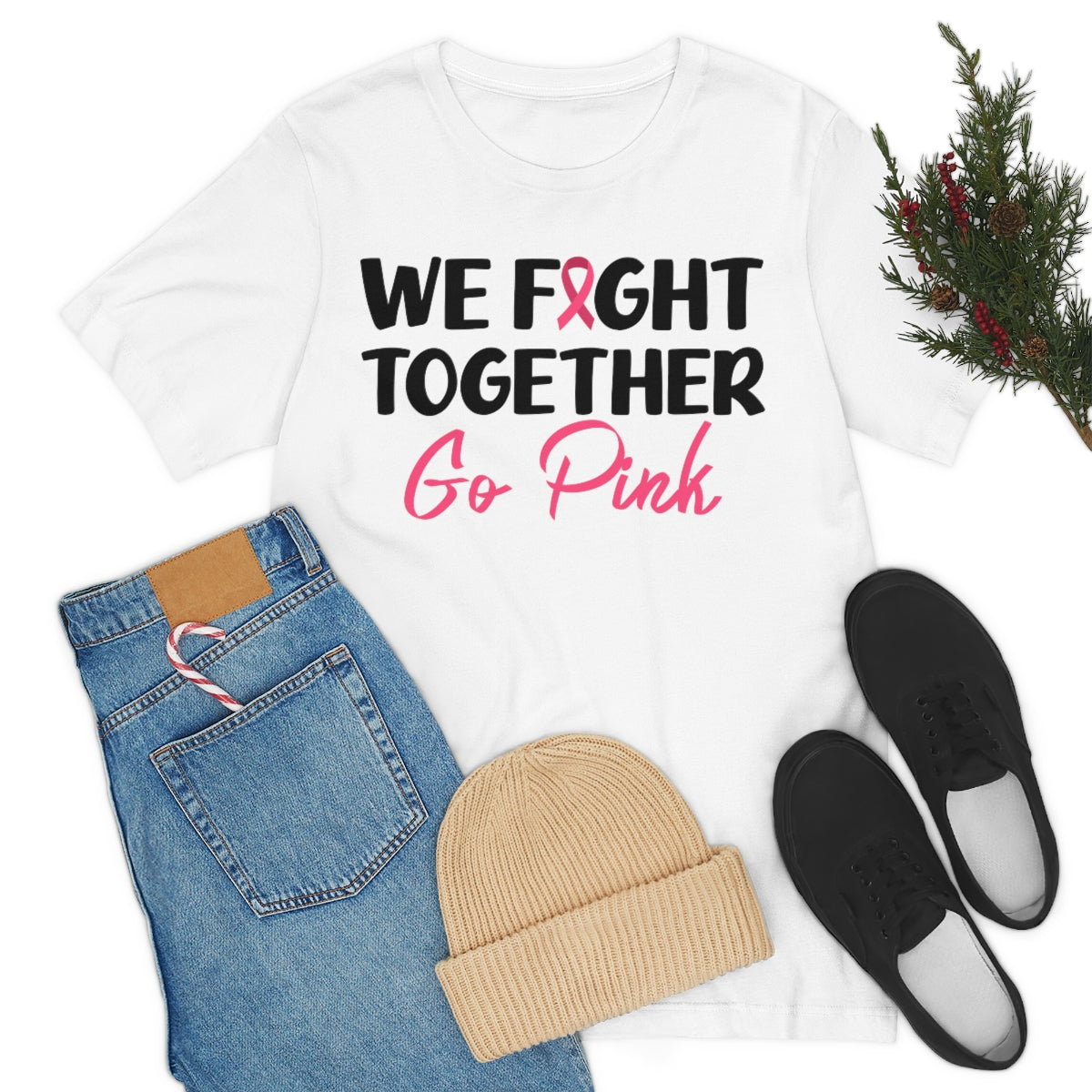 CAN- We Fight Together Cancer Tee