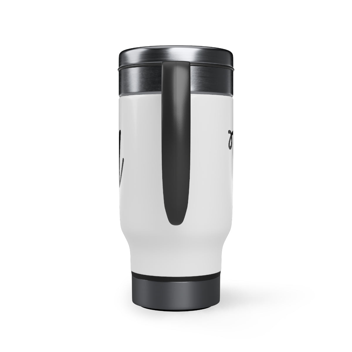 C- Blessed Stainless Steel Travel Mug with Handle, 14oz