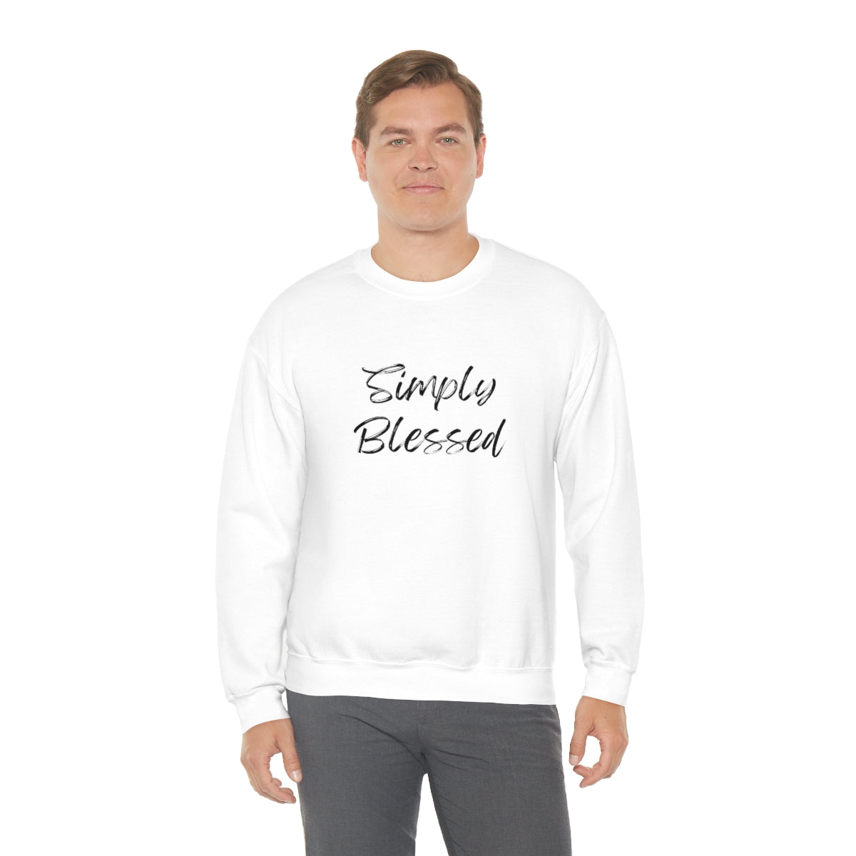 C- Simply Blessed Crewneck Sweatshirt