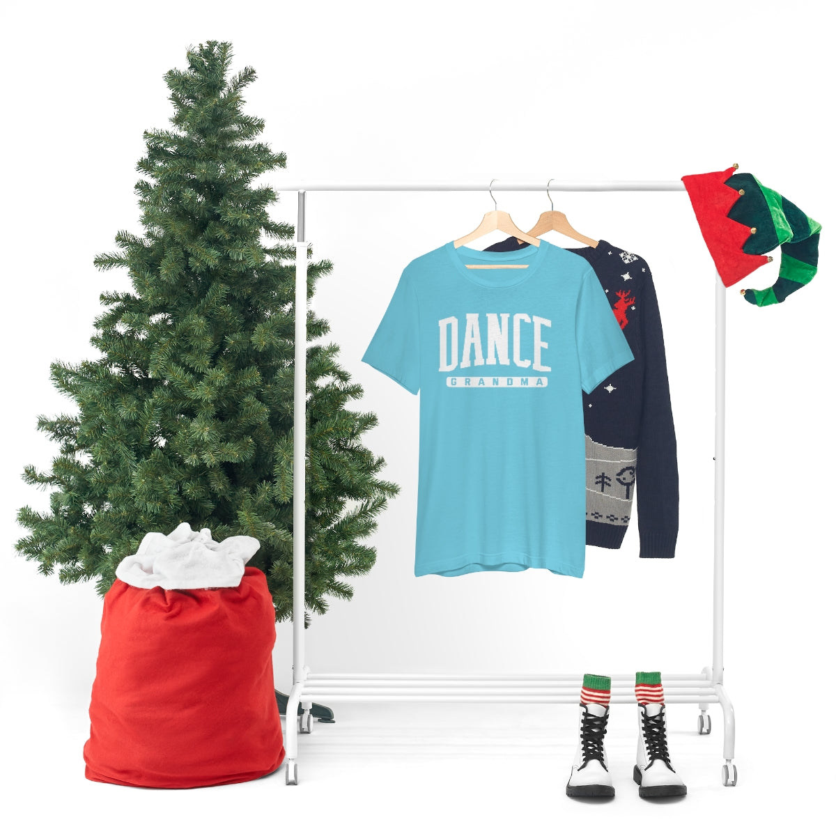 D- Dance Grandma White Font Tee