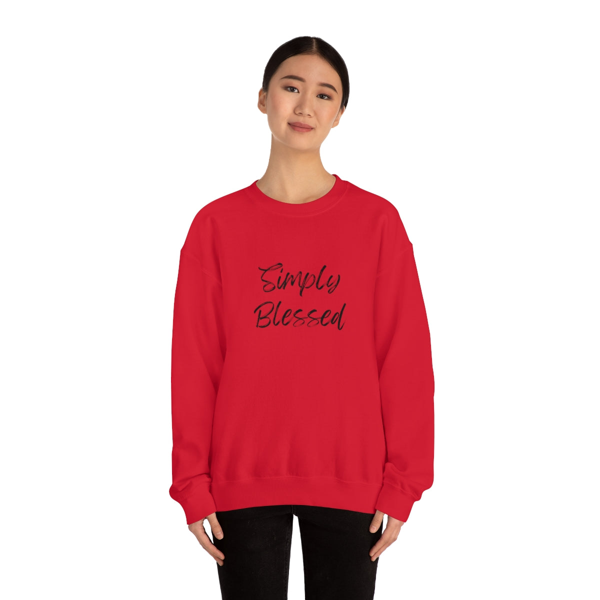 C- Simply Blessed Crewneck Sweatshirt