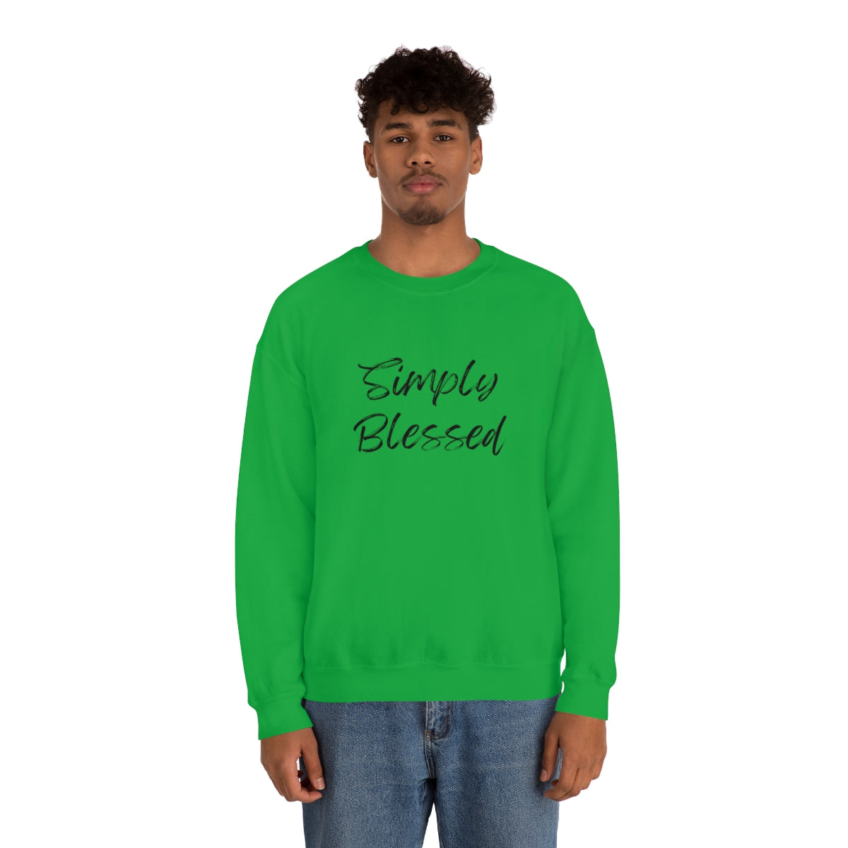 C- Simply Blessed Crewneck Sweatshirt