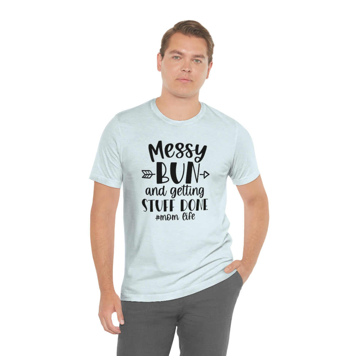 M- Messy Bun Tee