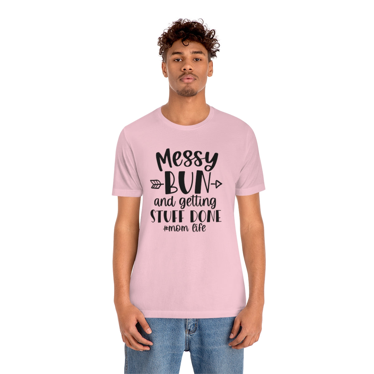 M- Messy Bun Tee
